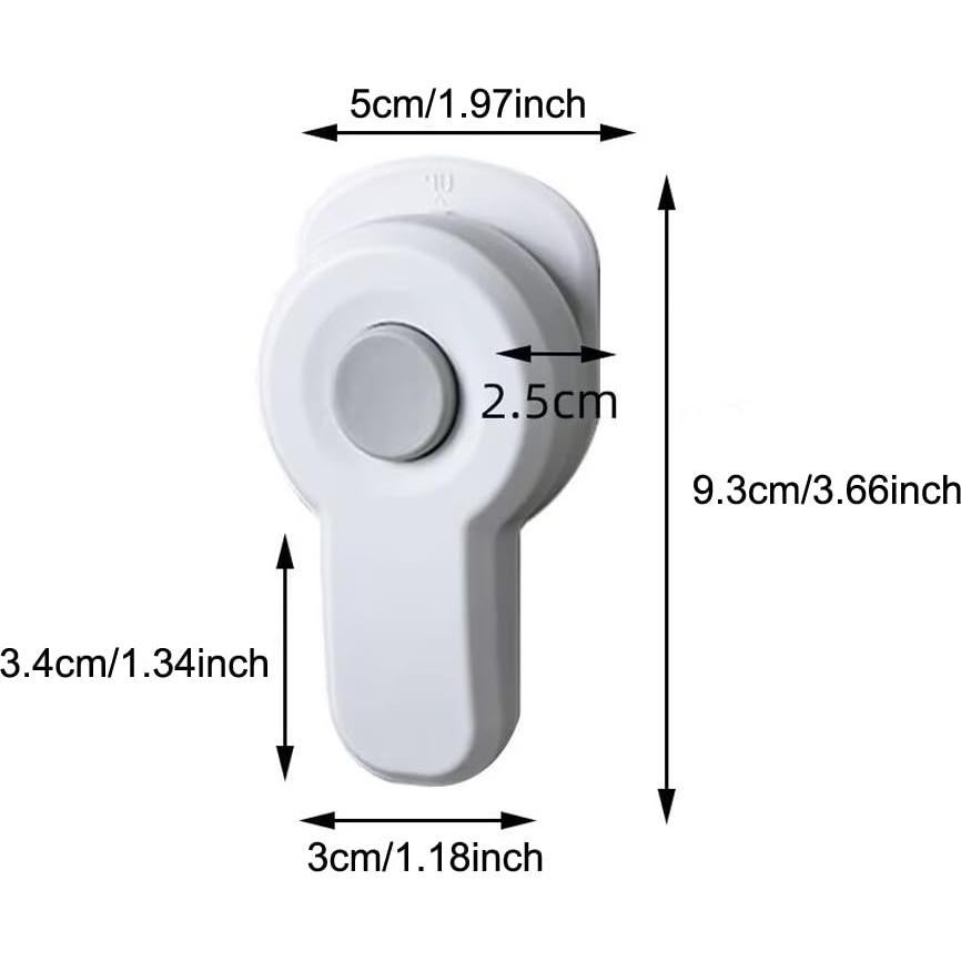 Bloqueo de Seguridad para Puerta de Horno para Niños - ABS - 1 Unidad