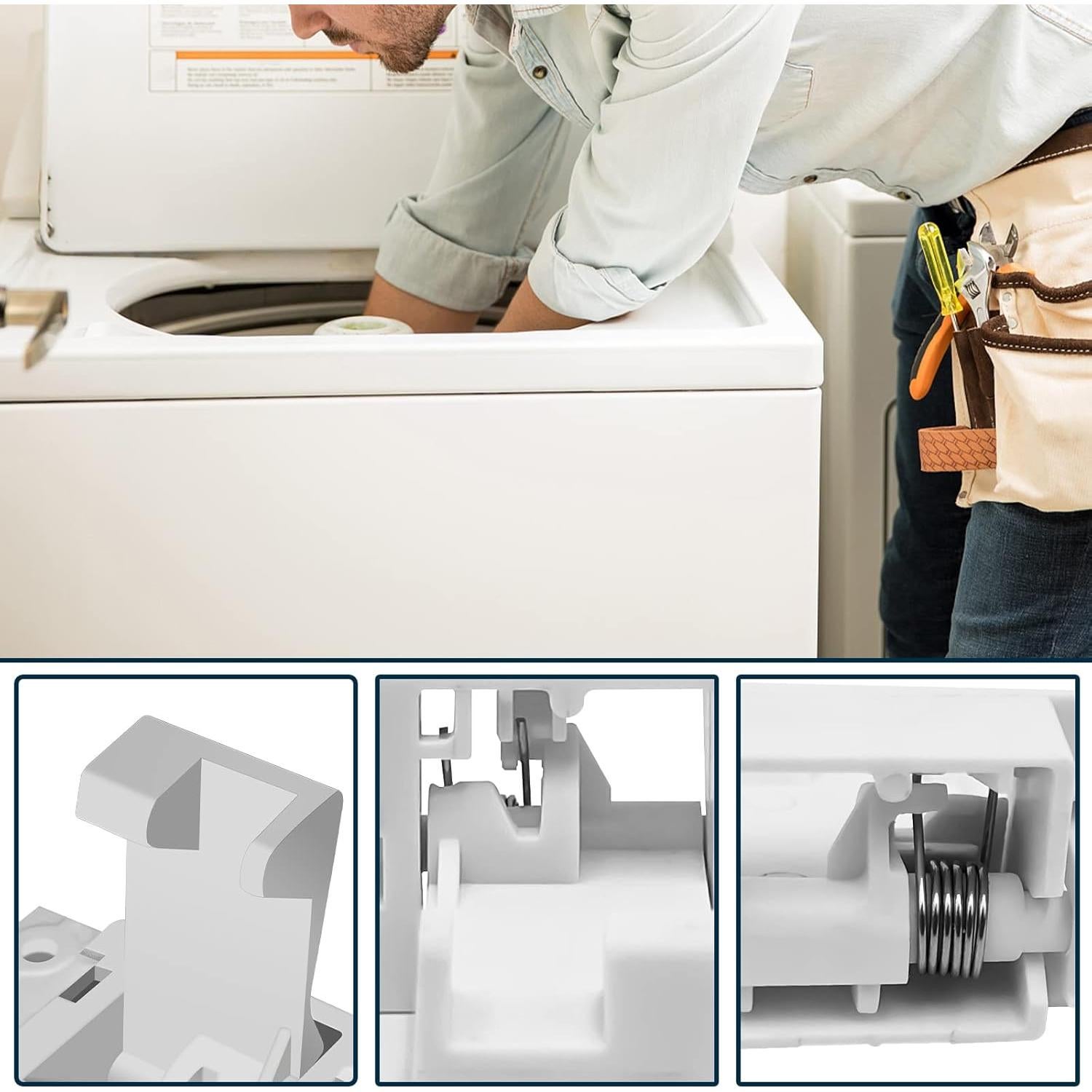 Interruptor de bloqueo de tapa de lavadora WISINY WH02X24399