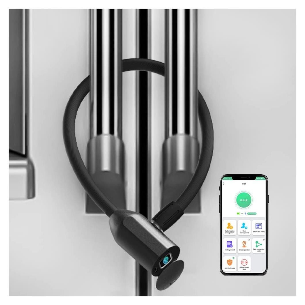 Candado Biométrico eLinkSmart 40cm para Refrigerador y Gabinetes