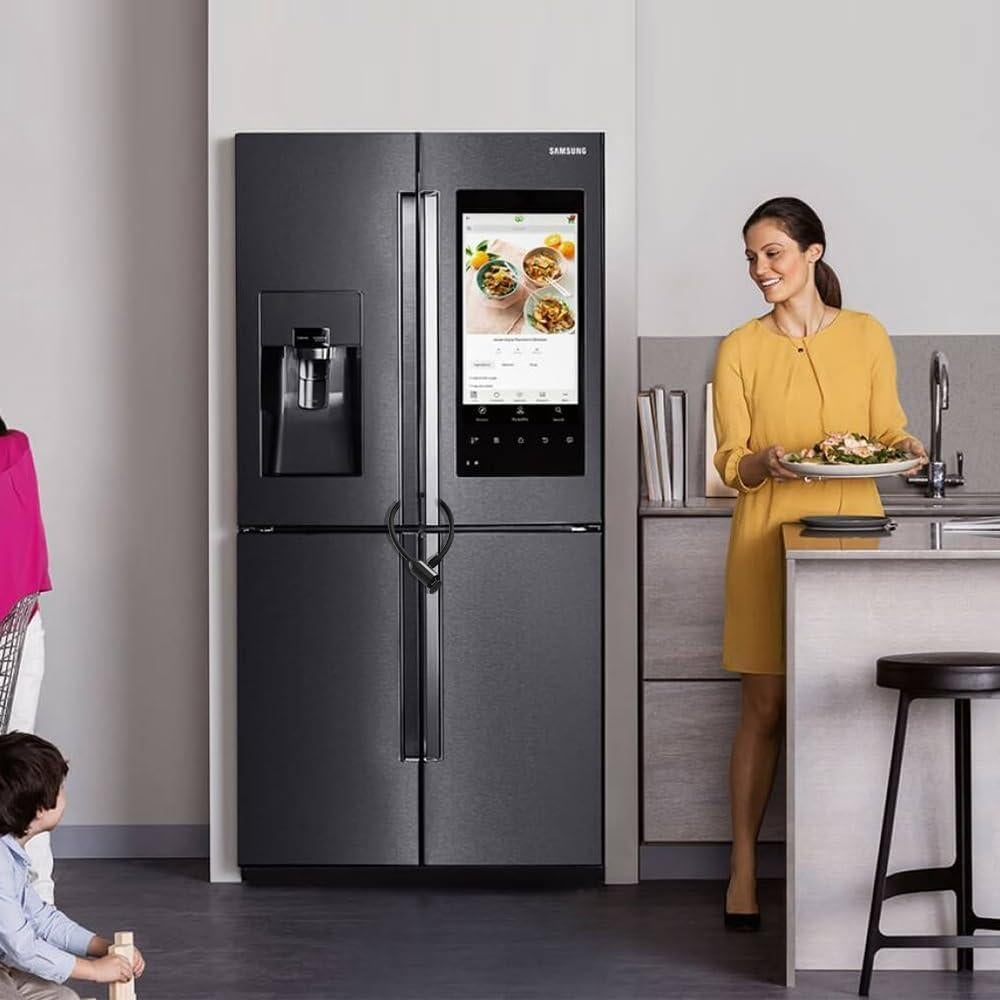 Candado Biométrico eLinkSmart 40cm para Refrigerador y Gabinetes