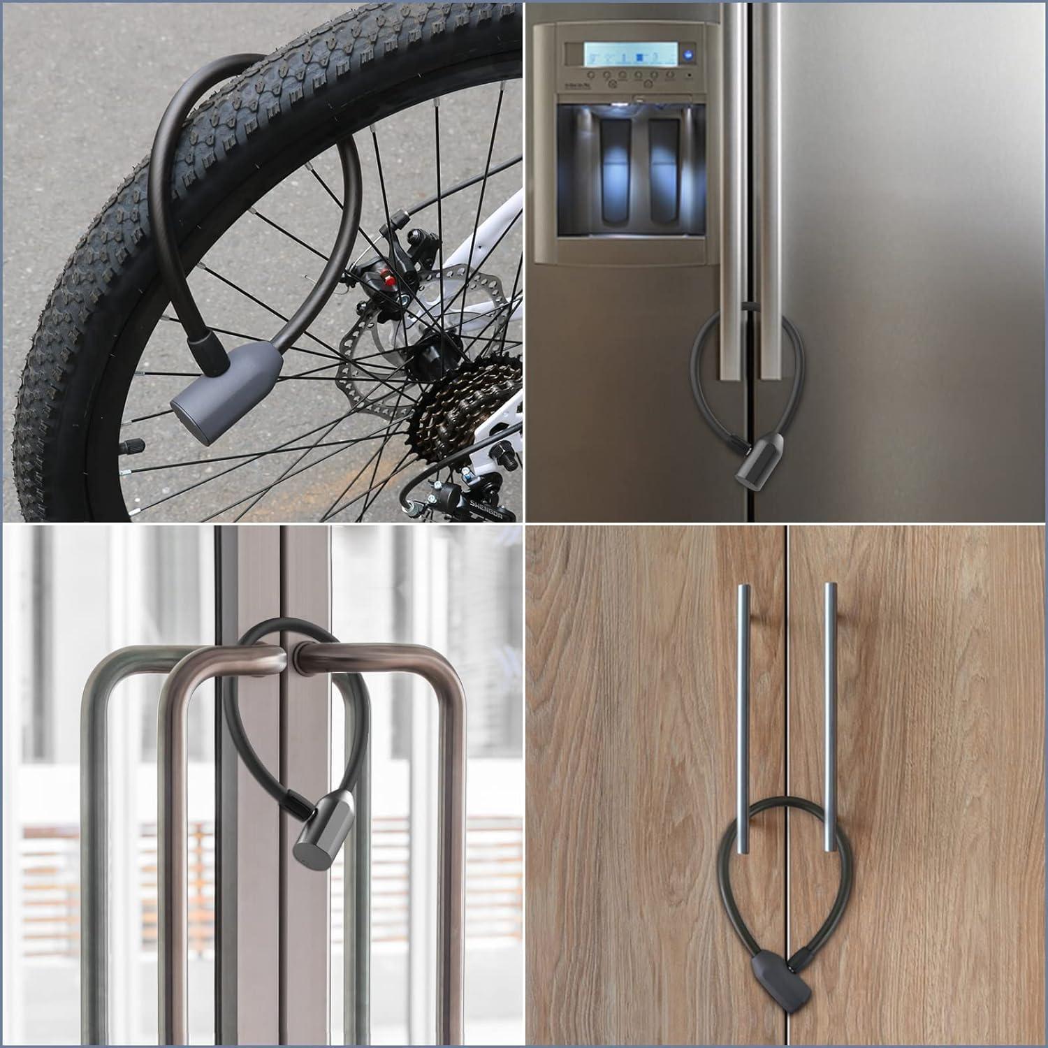 Candado Biométrico eLinkSmart 40cm para Refrigerador y Gabinetes