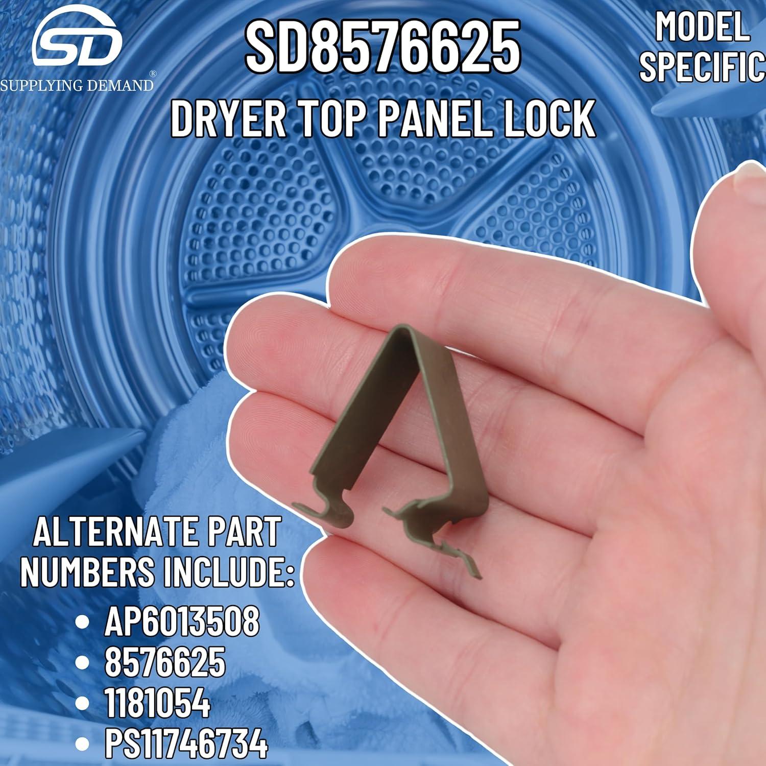 Clip de Cerradura del Panel Superior Secadora Suministro de Demanda