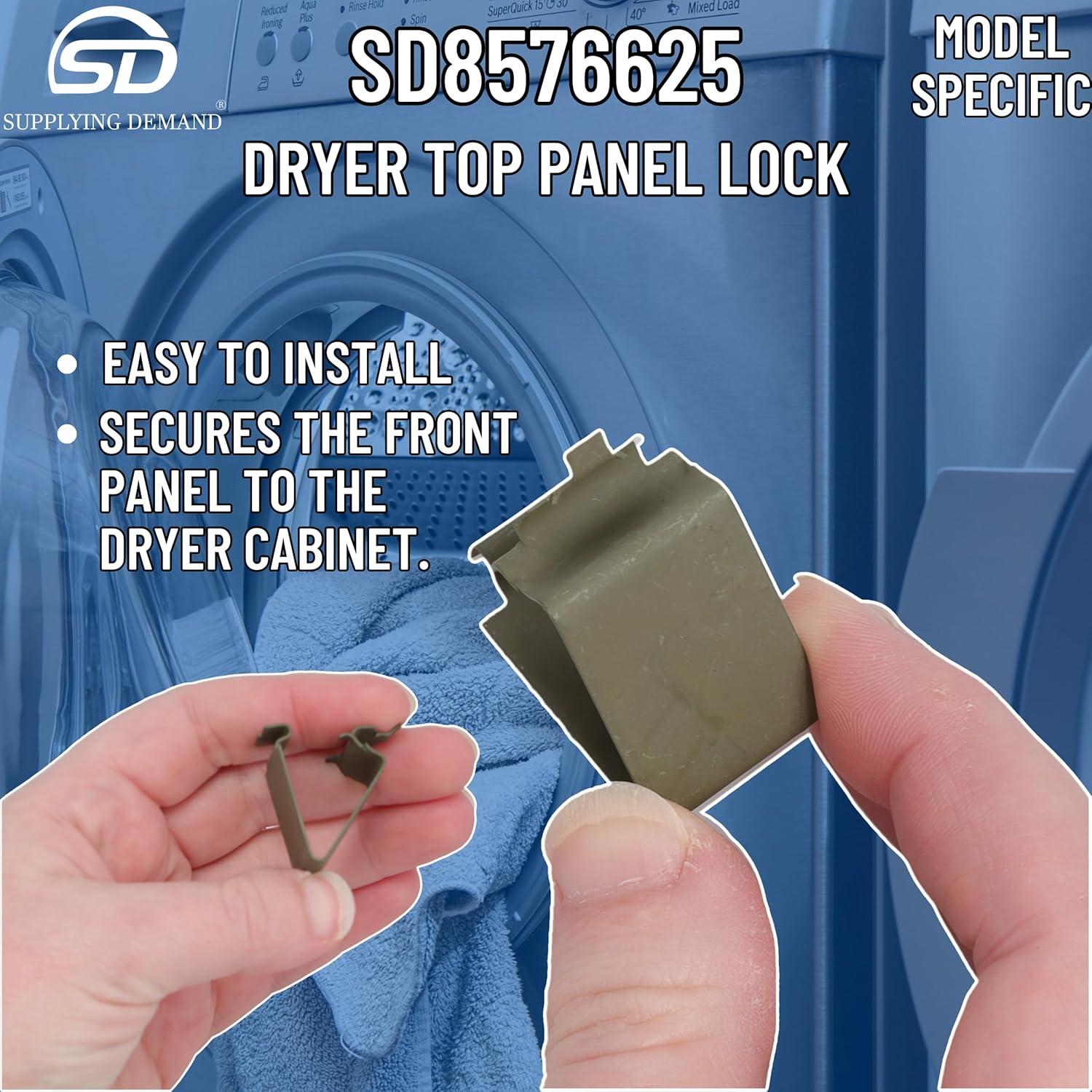 Clip de Cerradura del Panel Superior Secadora Suministro de Demanda