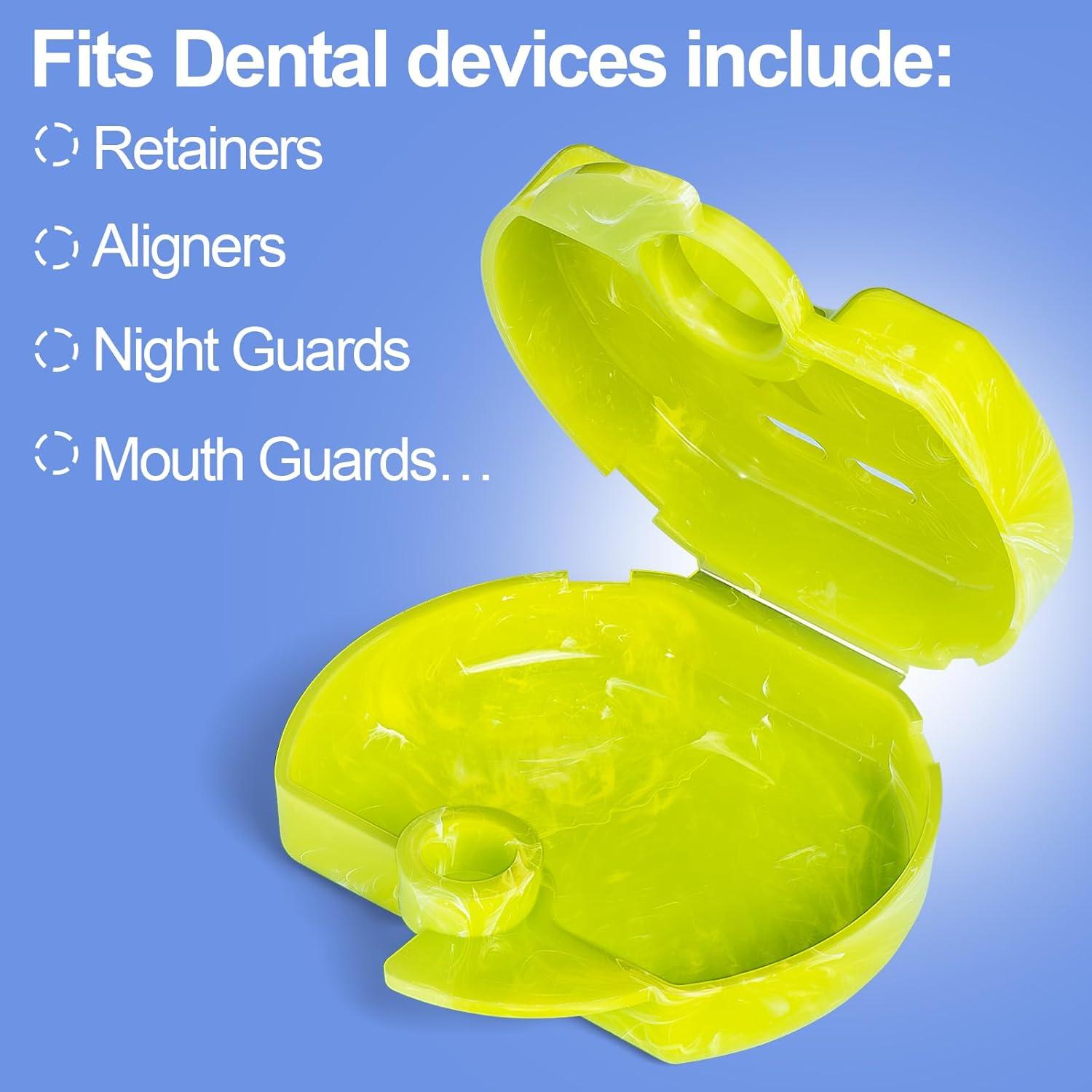 Caja de Retenedor Estilo Mármol Esenharber - Paquete de 5