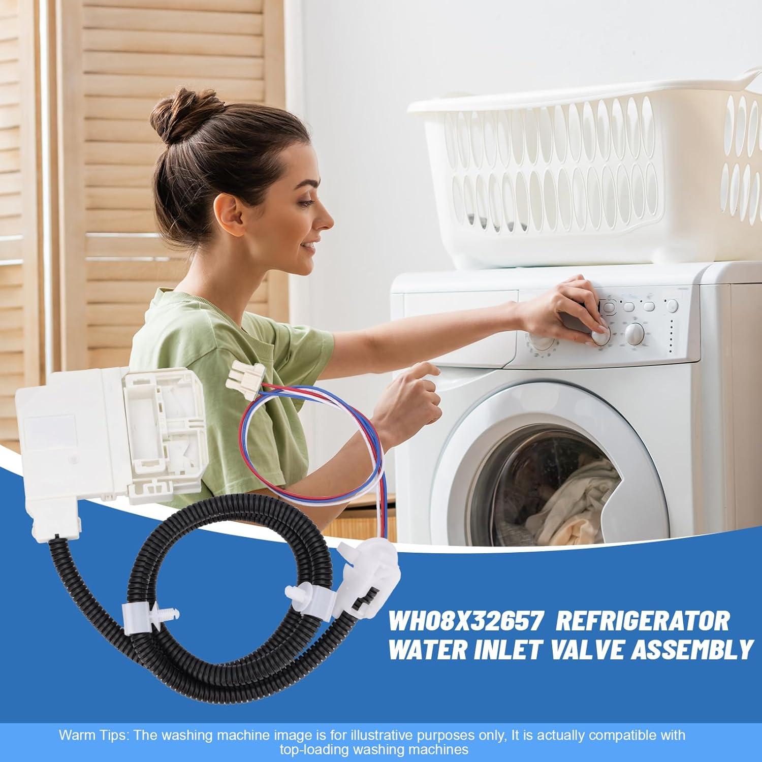 Conjunto de bloqueo de tapa de lavadora GE WH08X32657