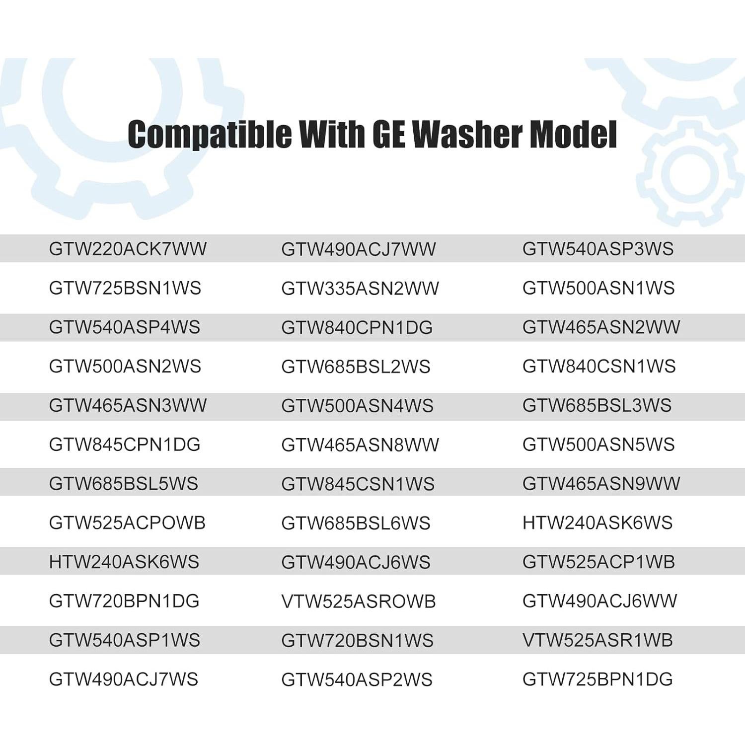 Interruptor de Tapa de Lavadora GE WH08X32657 6.86x5.08 cm