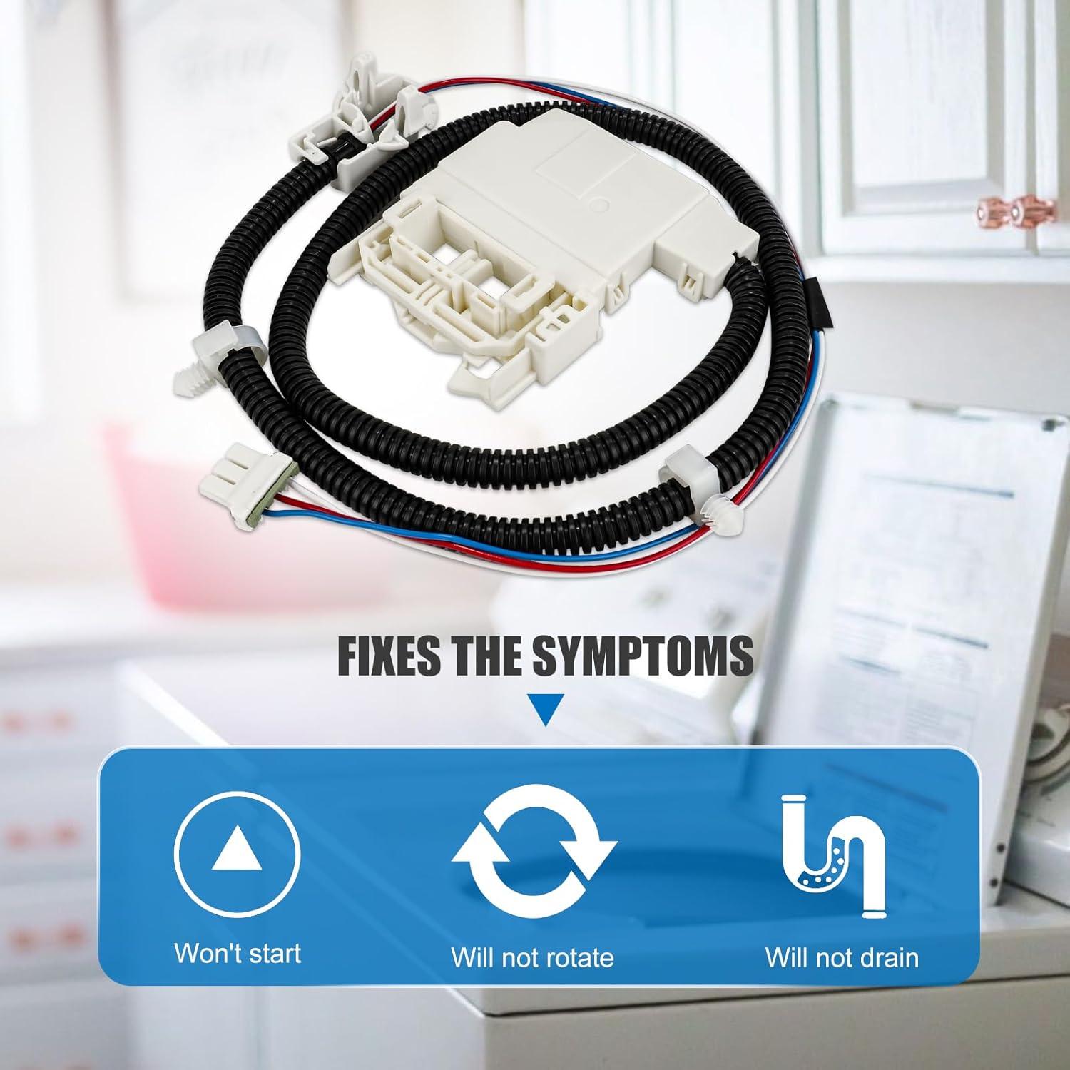 Interruptor de Tapa de Lavadora GE WH08X32657 6.86x5.08 cm