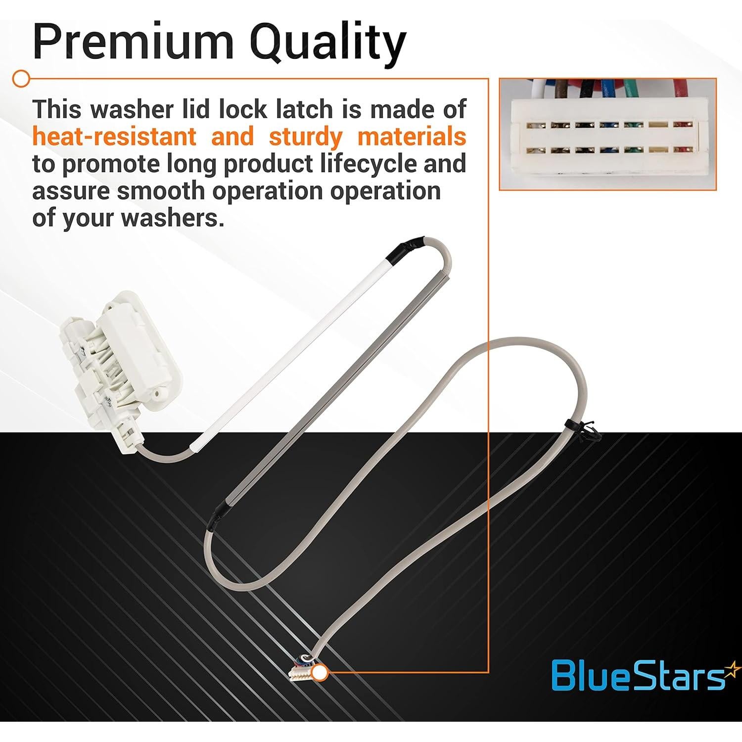 Bloqueo de Tapa de Lavadora Whirlpool W10810403 - BlueStars