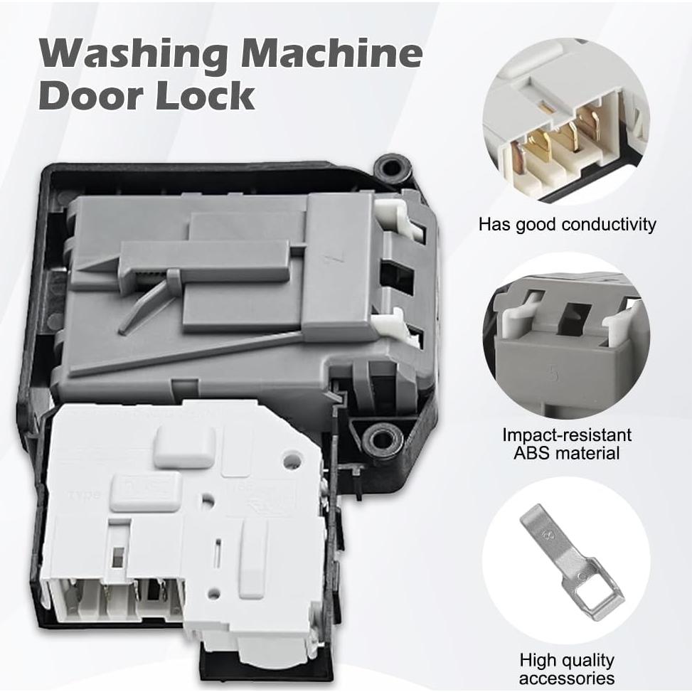 Interruptor de bloqueo de puerta de lavadora FNTMNO 22413630