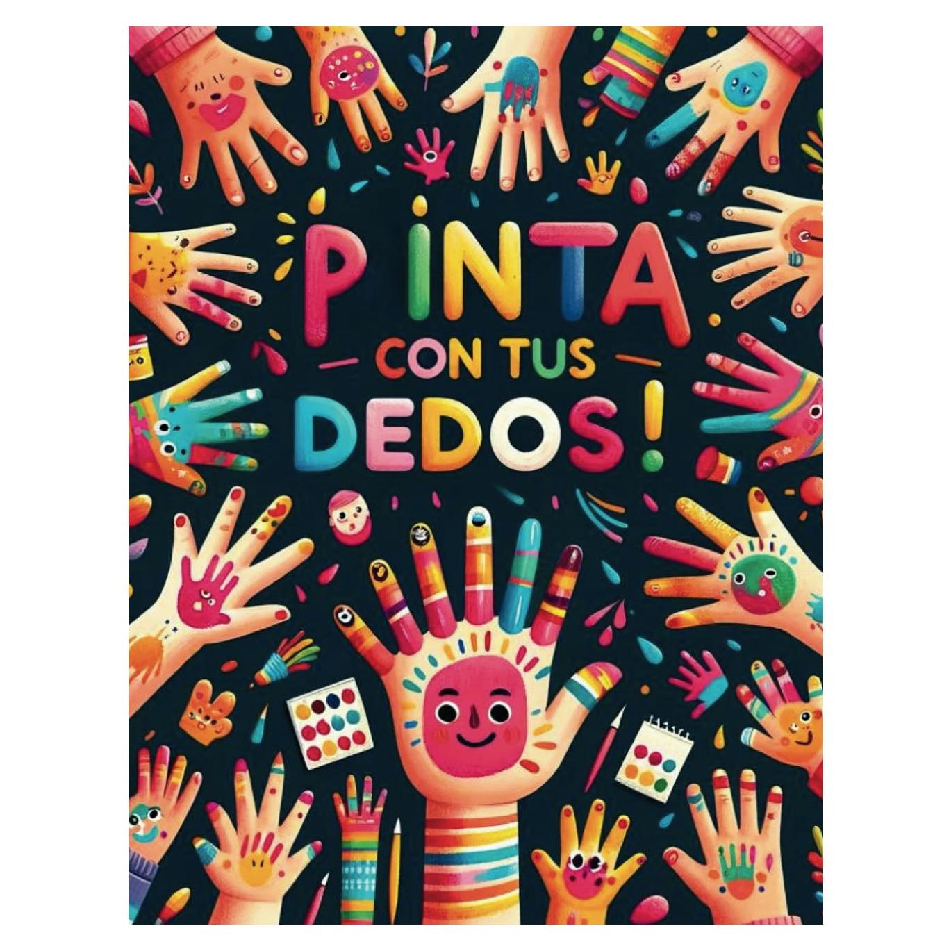 Libro para Colorear con los Dedos - Libro para Pintar con los Dedos: Pinta con los dedos 2 años - Fingerpaint - Mi Primer Libro para Colorear Animales ... para niños y niñas) (Spanish Edition)