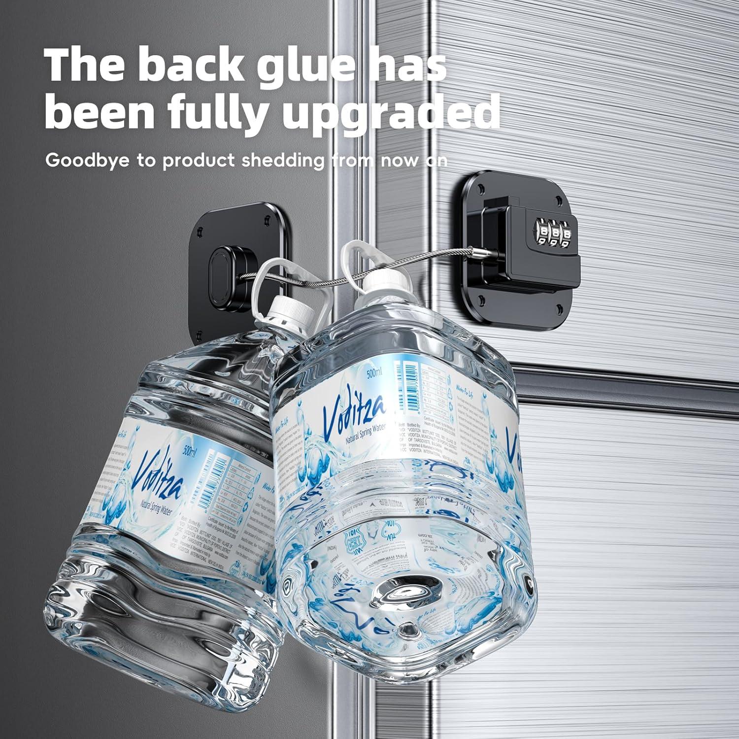 Cerradura de Refrigerador WILNIRY con Código y Adhesivo 1PACK