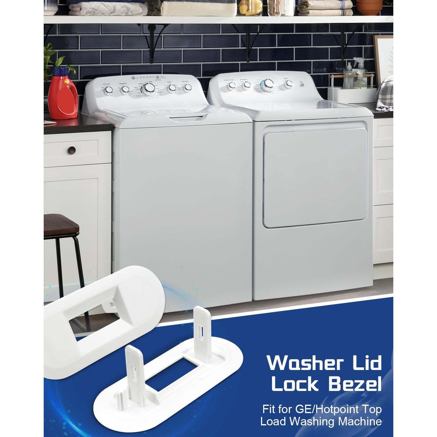 Cubierta de Bloqueo de Tapa de Lavadora GE Hotpoint WH01X24381