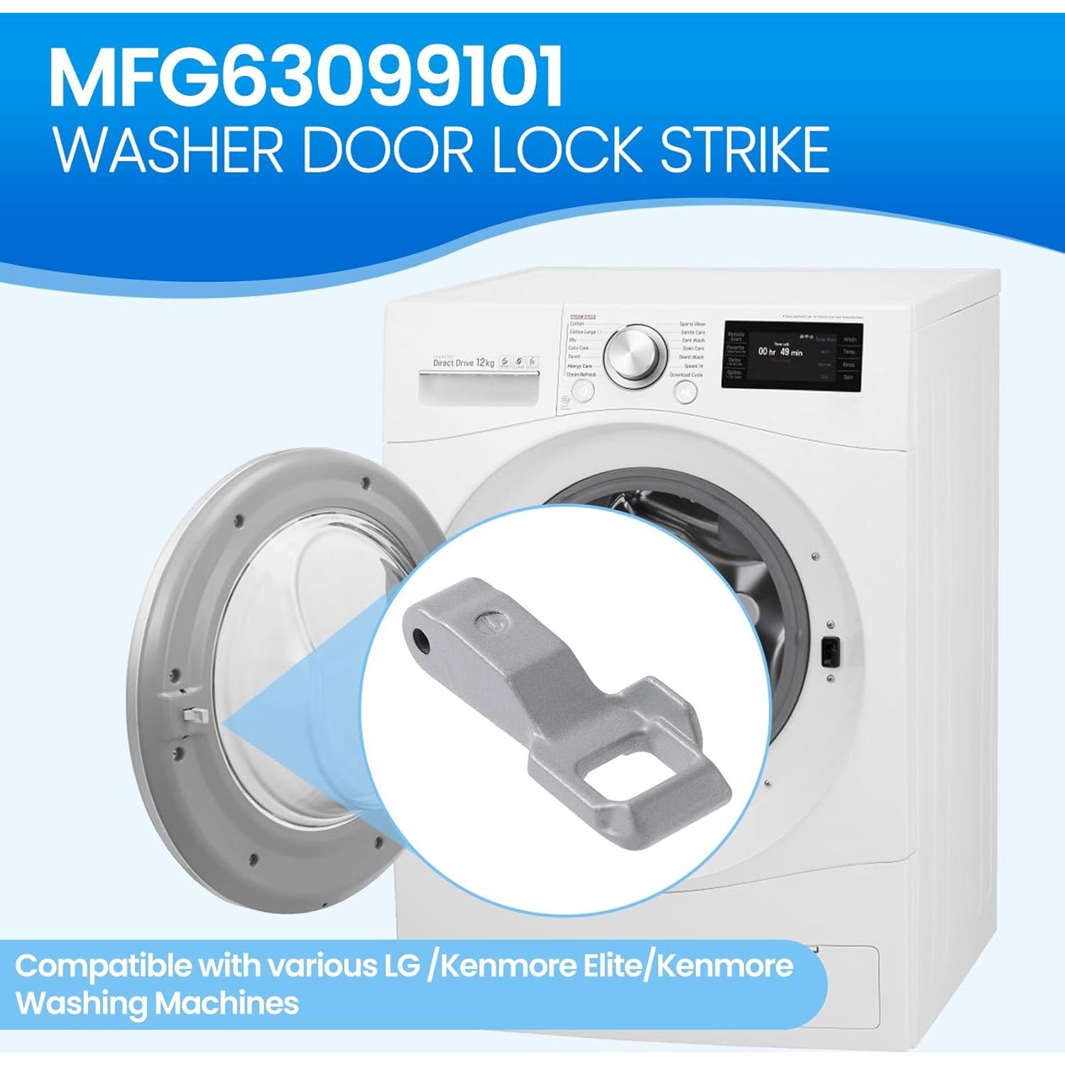 2 Piezas Pestillo de Cerradura de Puerta MFG63099101 LG