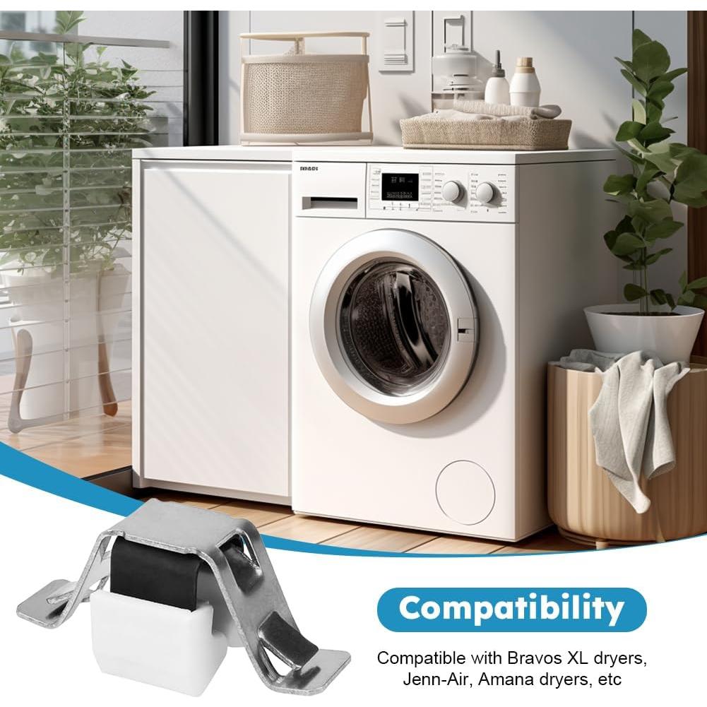 Cerradura de puerta de secadora Restynic WPW10610880 1PCS