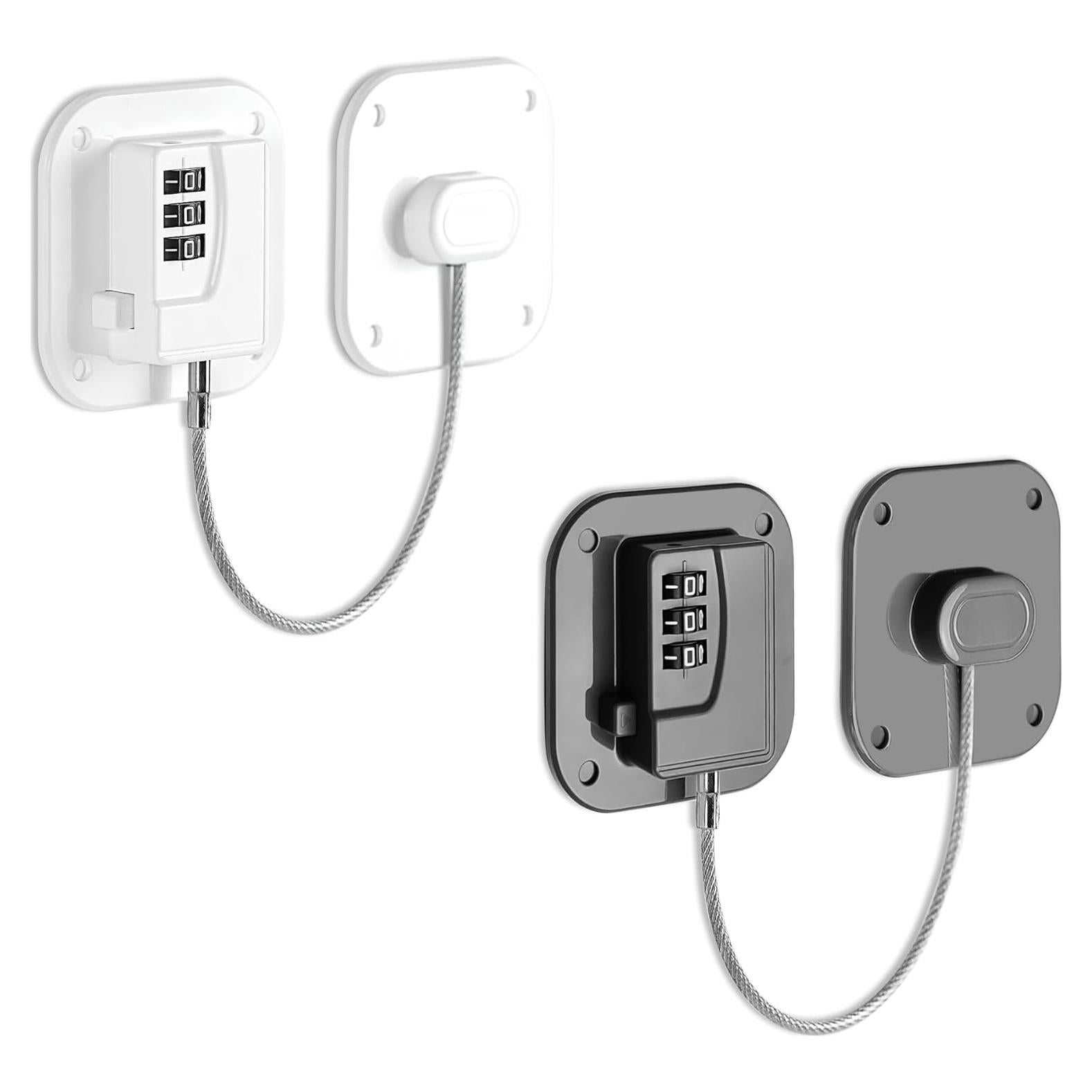 Cerradura de Refrigerador MRBULLOCK a Prueba de Niños - 2 Piezas