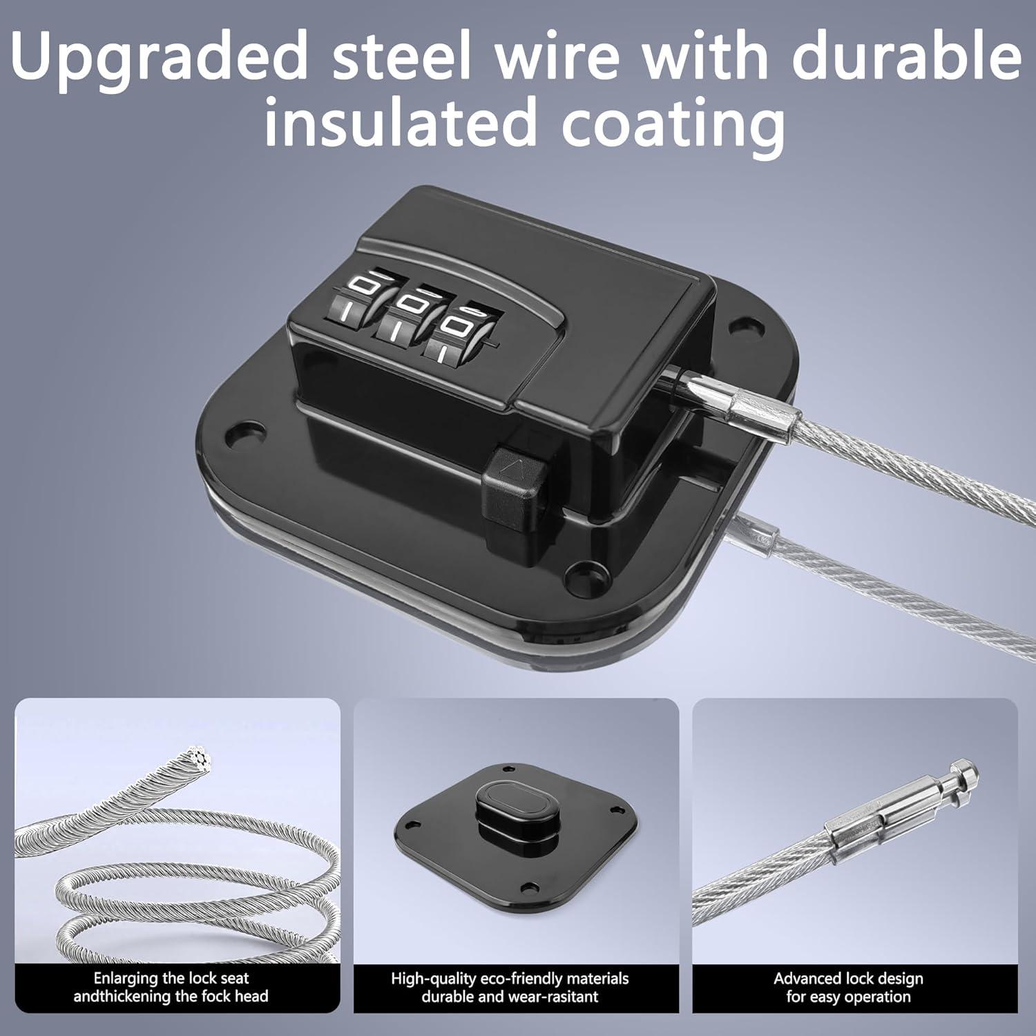 Cerradura de Refrigerador MRBULLOCK a Prueba de Niños - 2 Piezas