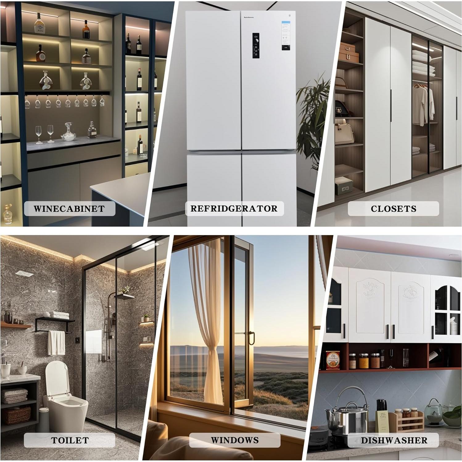 Cerradura de Refrigerador MRBULLOCK a Prueba de Niños - 2 Piezas