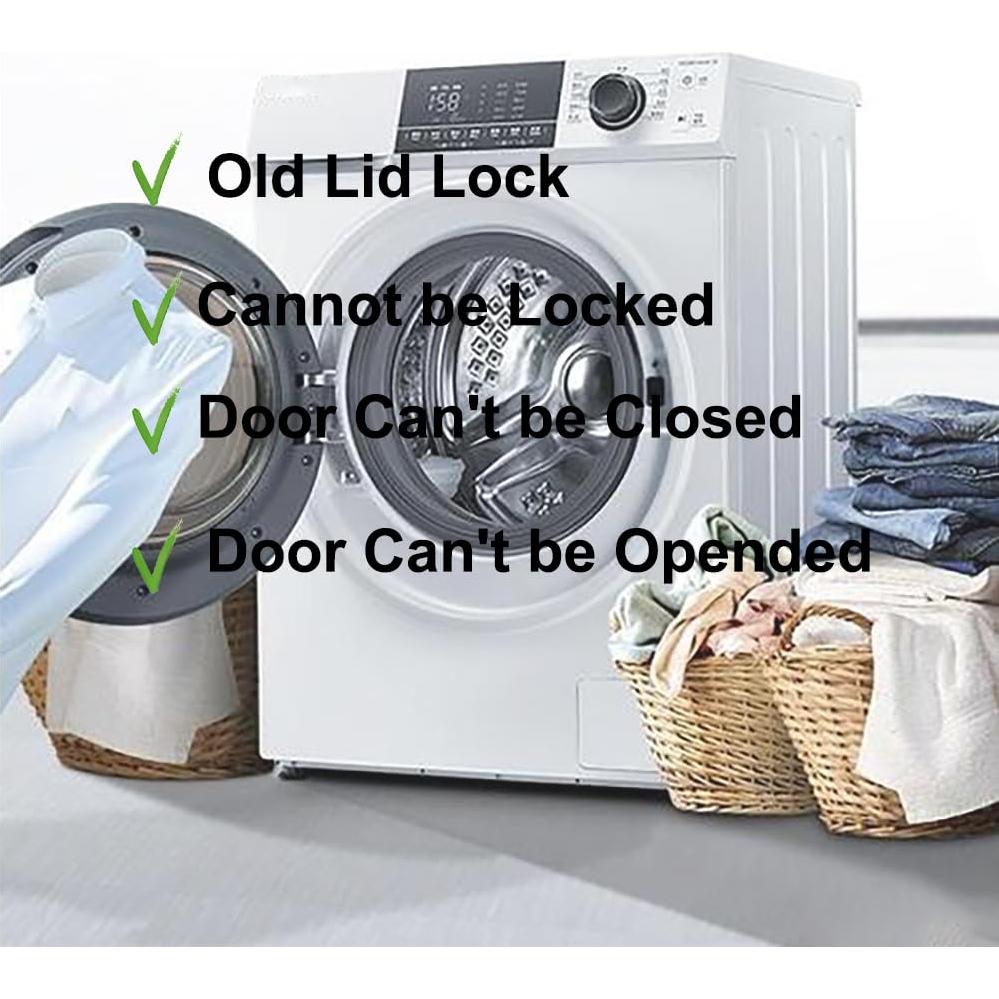 Interruptor de bloqueo de tapa GE WH08X32657 y arnés de repuesto