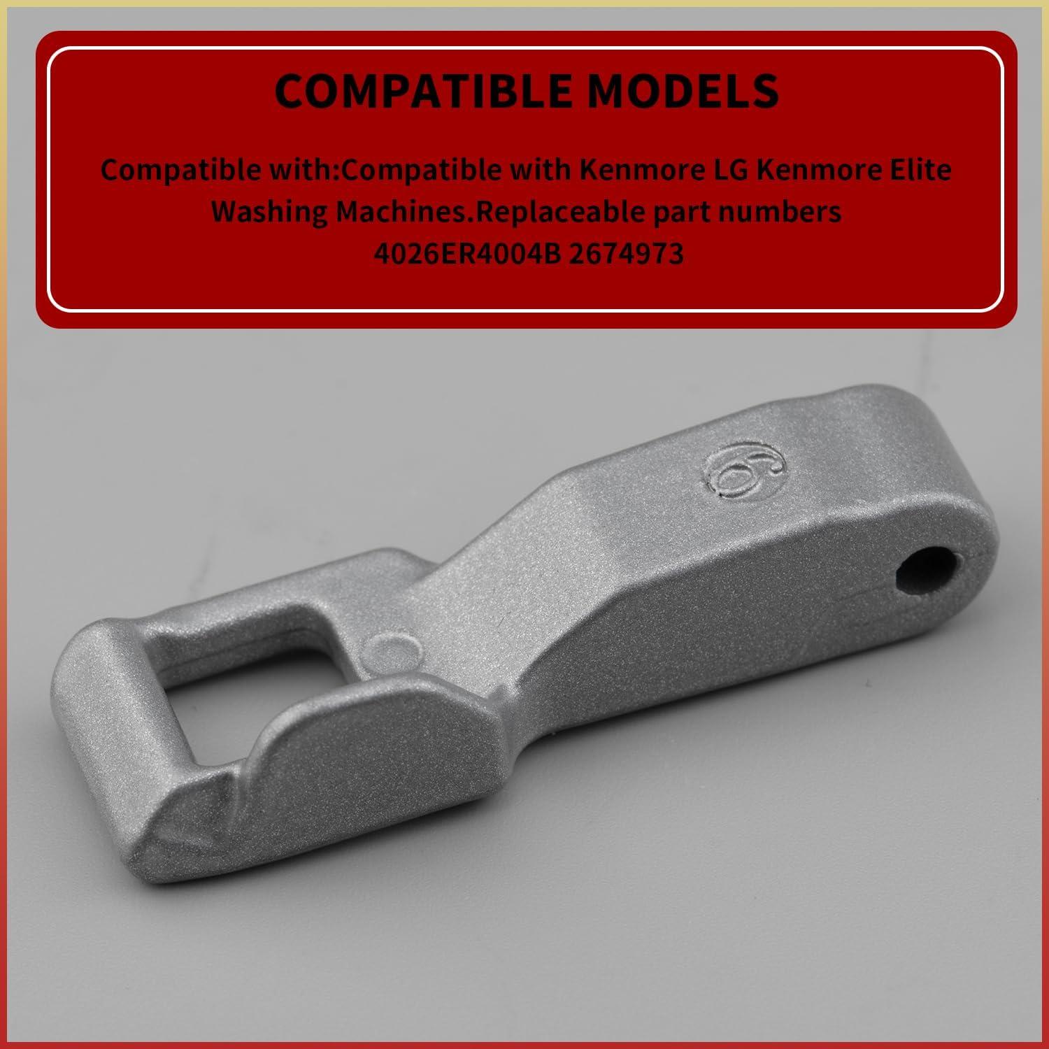 Repuesto Cerradura Puerta Lavadora LG Kenmore MFG63099101 2 PCS