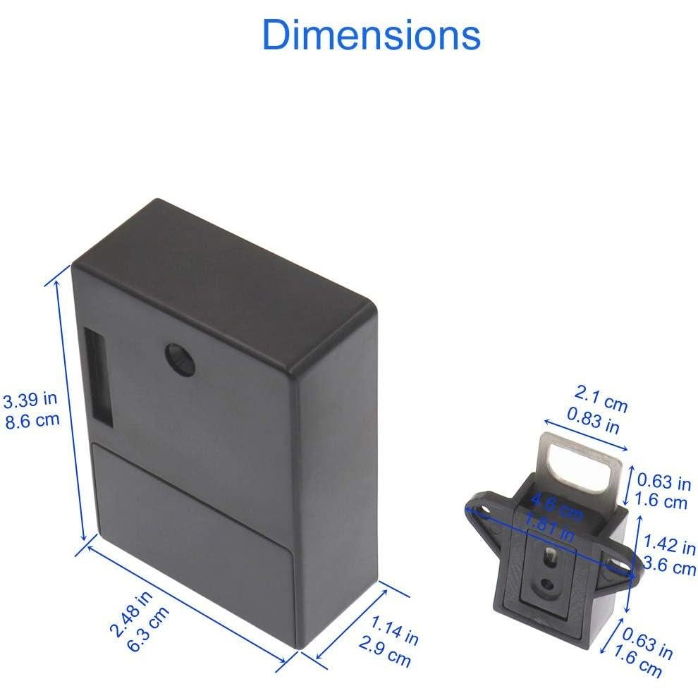 Cerradura Electrónica RFID ETEKJOY para Armarios de Madera