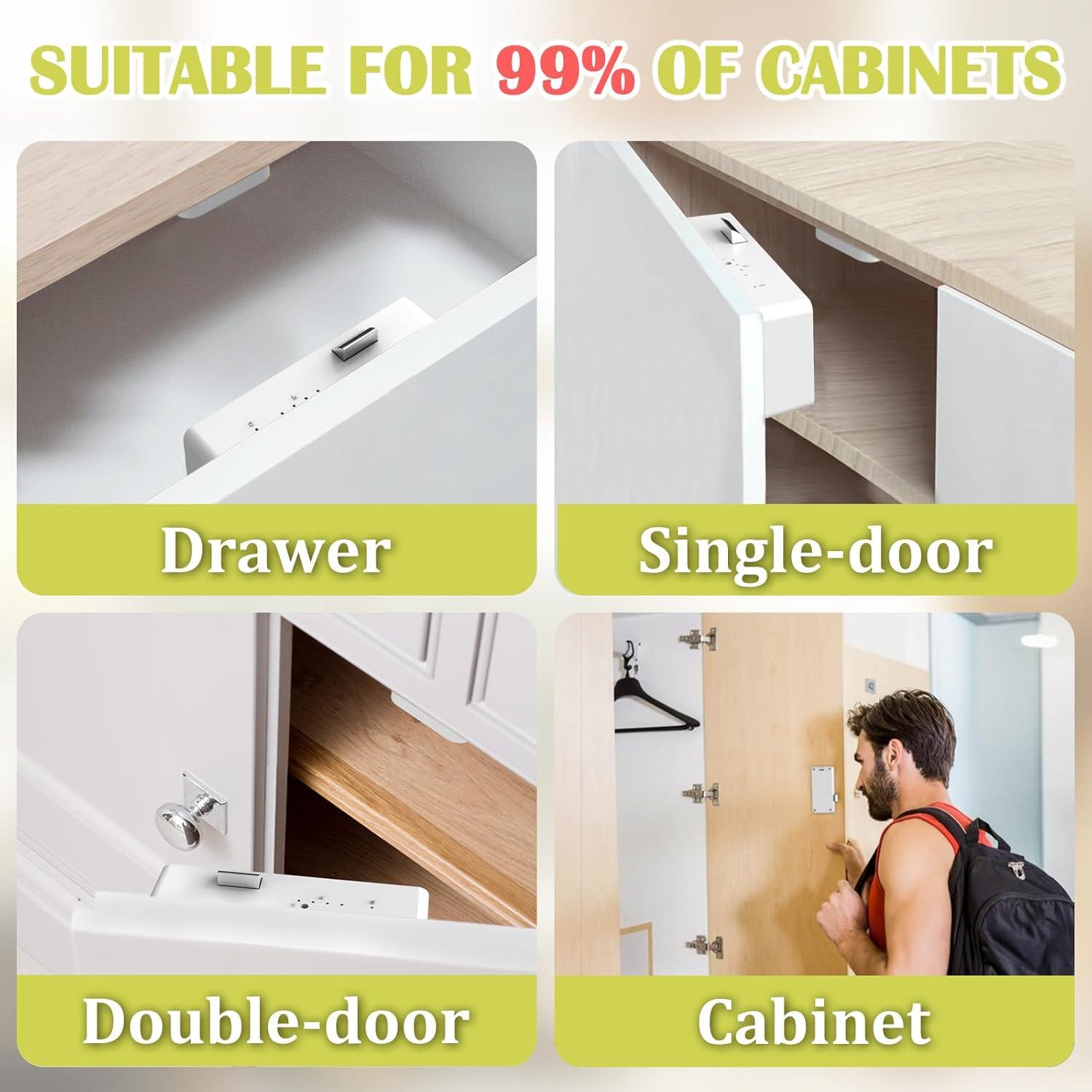 Cerradura Inteligente Eseesmart Oculta Bluetooth RFID Seguridad