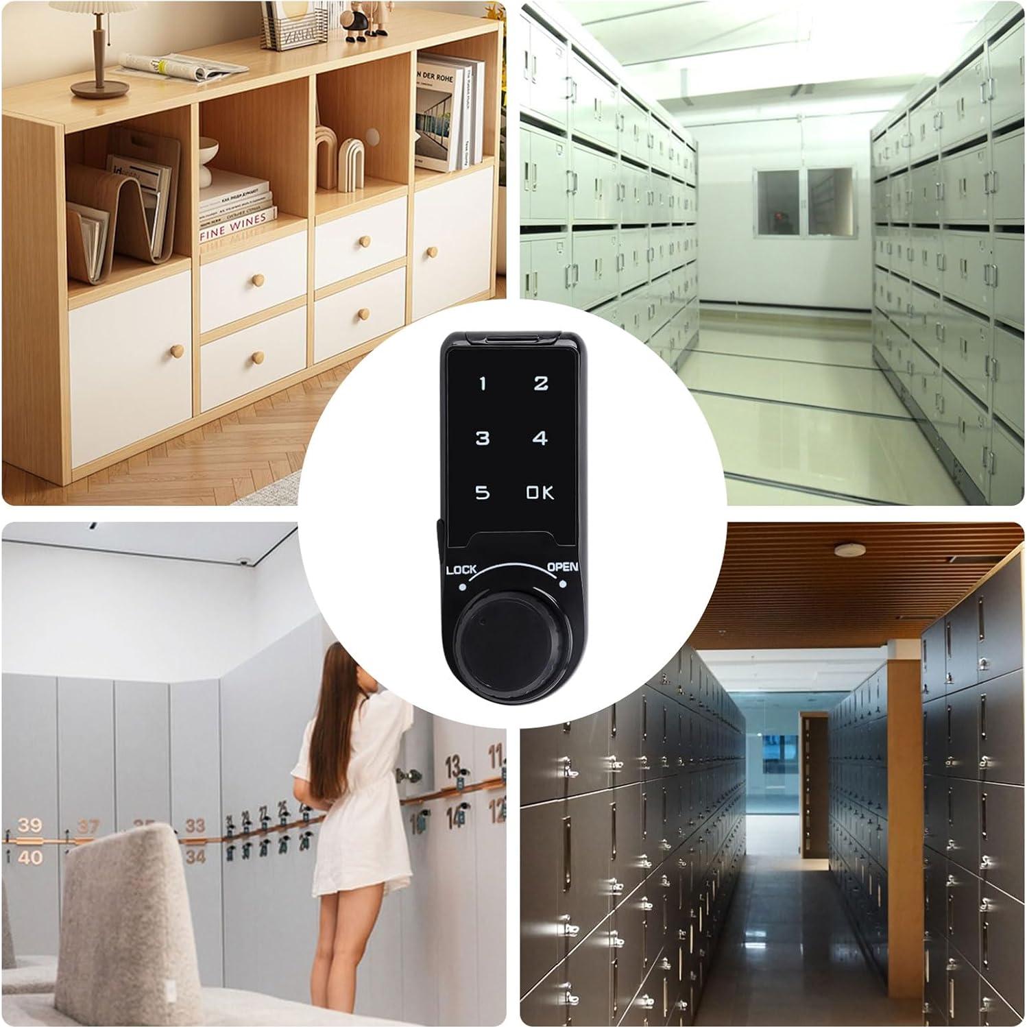 Cerradura Electrónica VDHU con Teclado Táctil para Gabinete