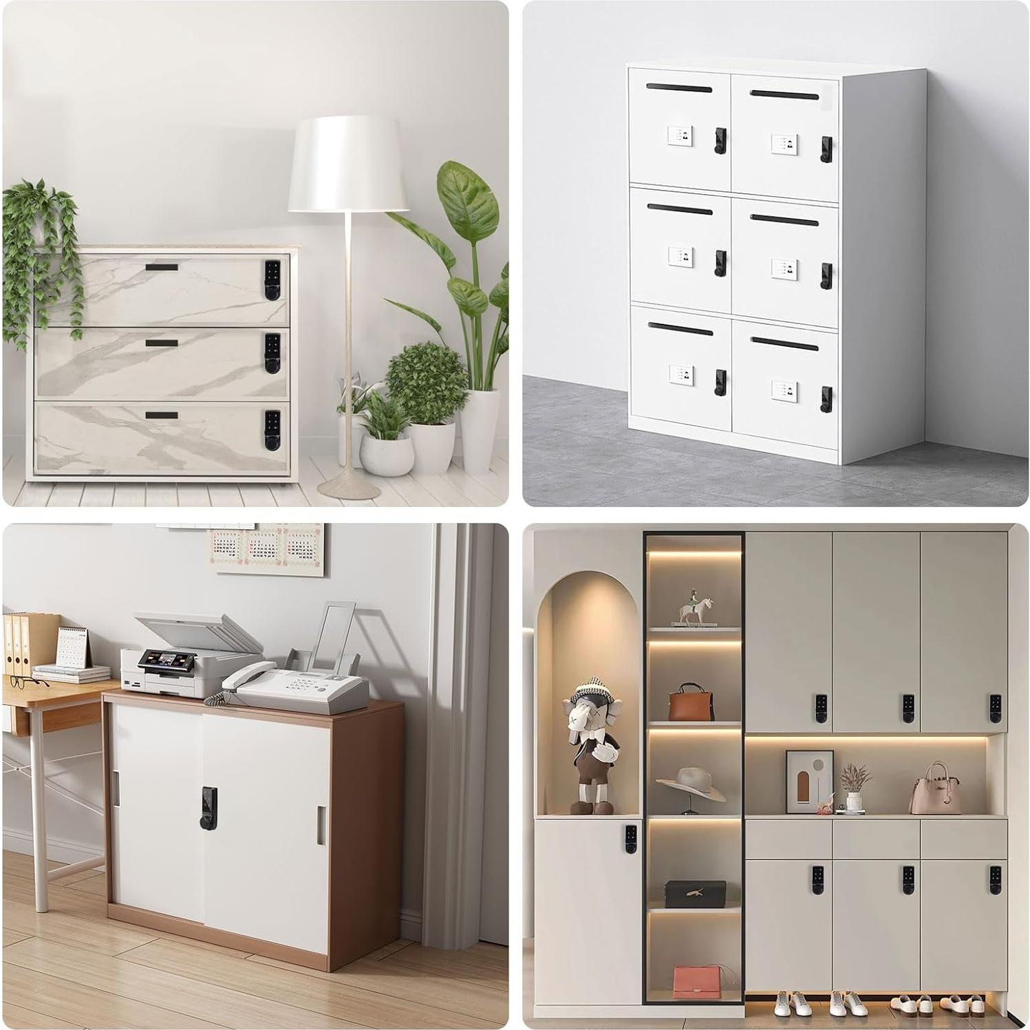 Cerradura Electrónica VDHU con Teclado Táctil para Gabinete