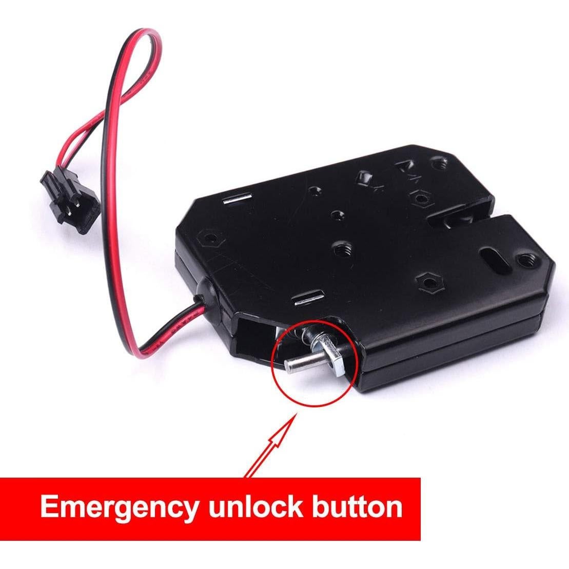 Cerradura Electrónica ATOPLEE 12V 2A Acero al Carbono 73x58mm