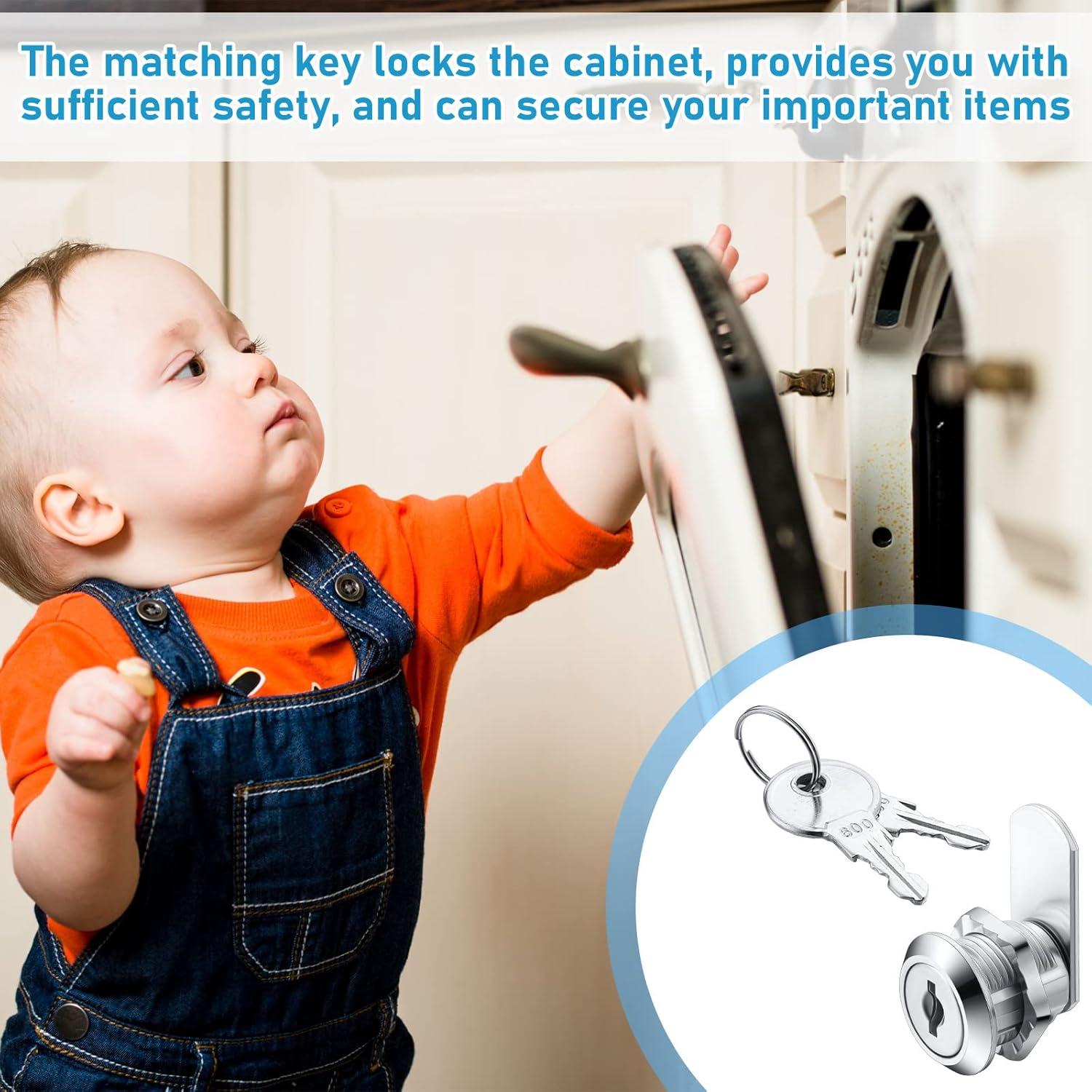 Juego de Cerraduras Kenning 24 Piezas con Llaves 16mm