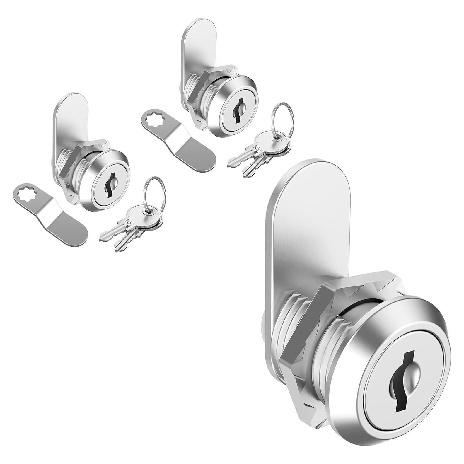 Cerraduras de Gabinete con Llave inBovoga 2 Pcs 16 mm