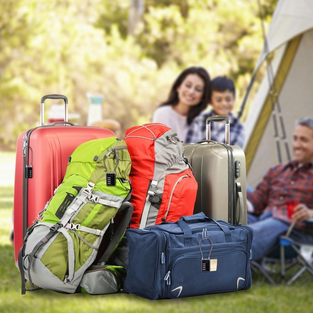 Candado de Combinación SEPOX 4 Dígitos 30mm Cable 16cm Negro