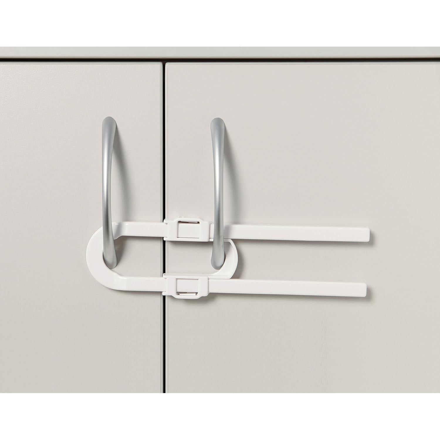 Cerraduras de Gabinete Dreambaby U Extra Largas - Paquete de 6