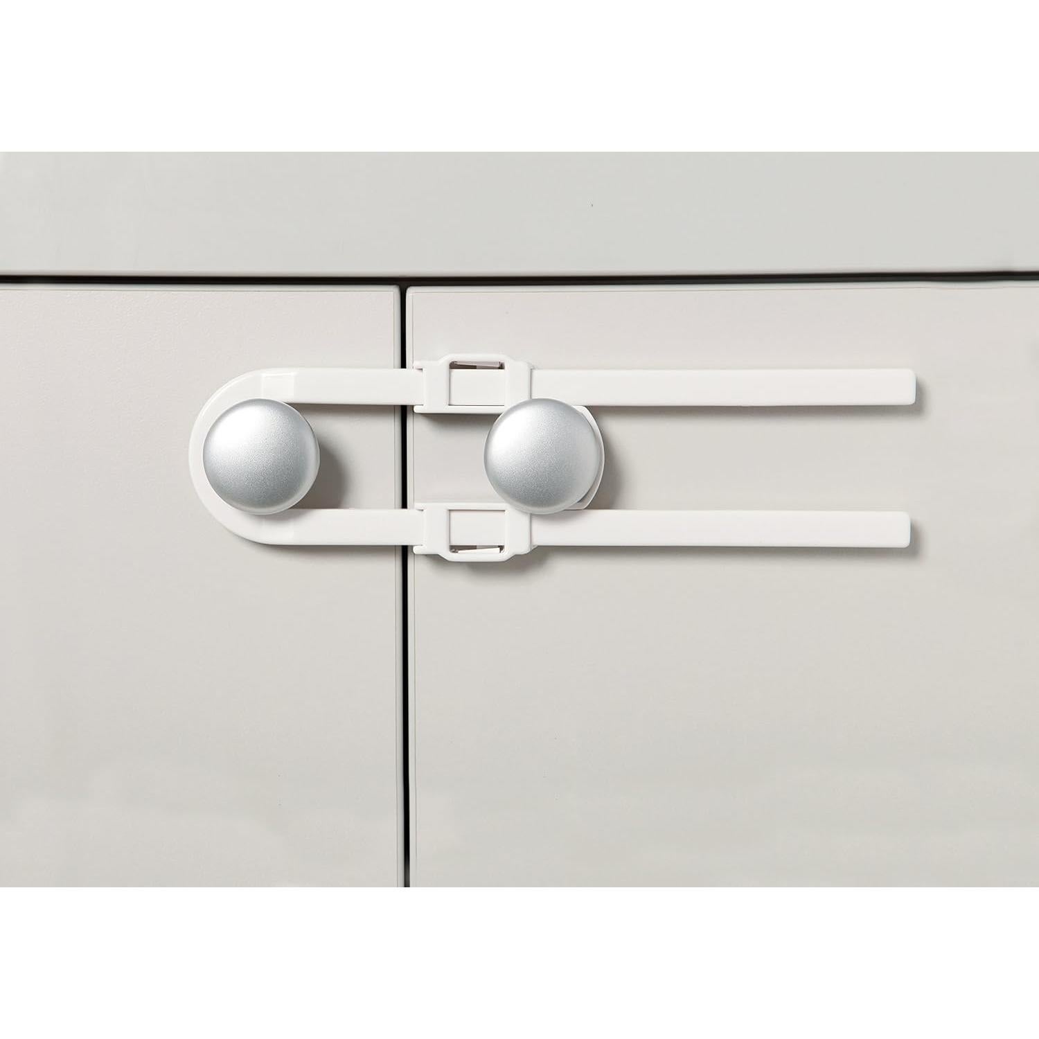 Cerraduras de Gabinete Dreambaby U Extra Largas - Paquete de 6