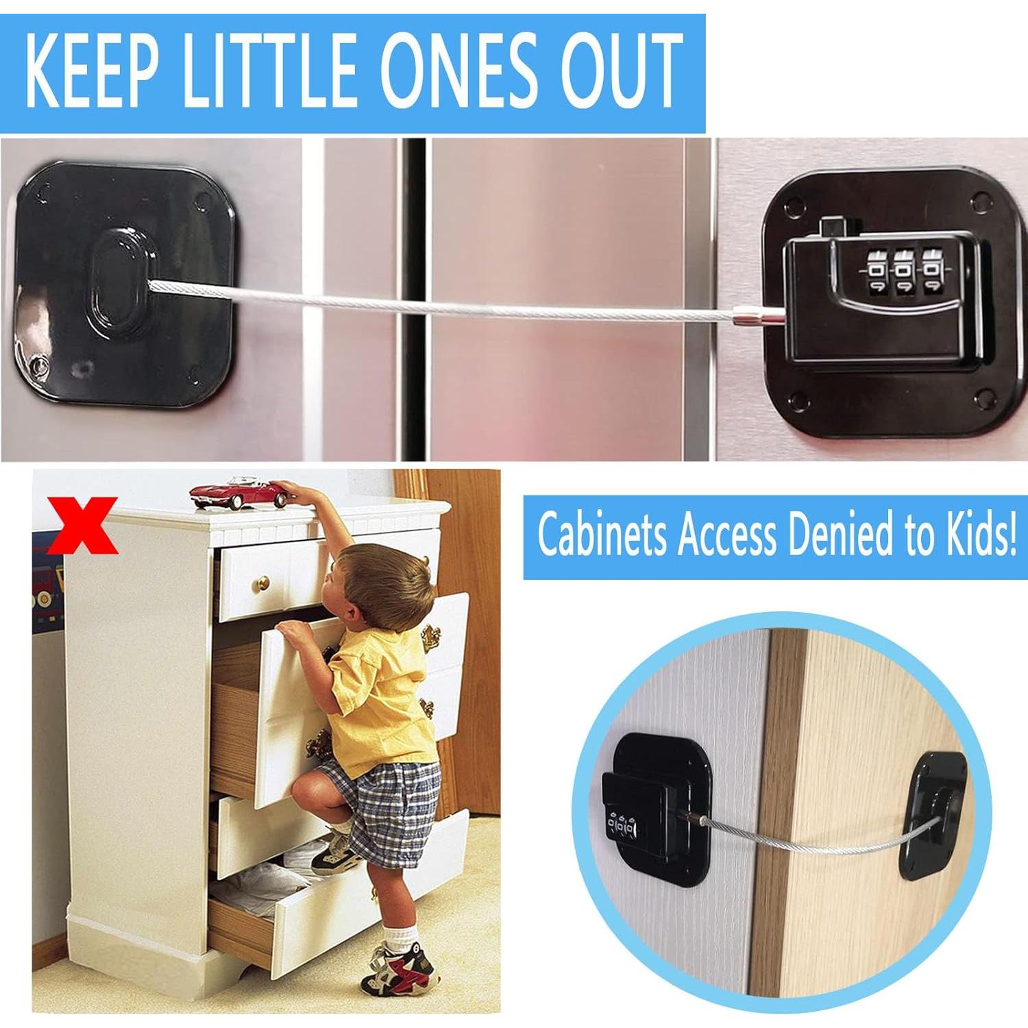 Cerradura de Refrigerador Yeya con Combinación - 2 Paquete