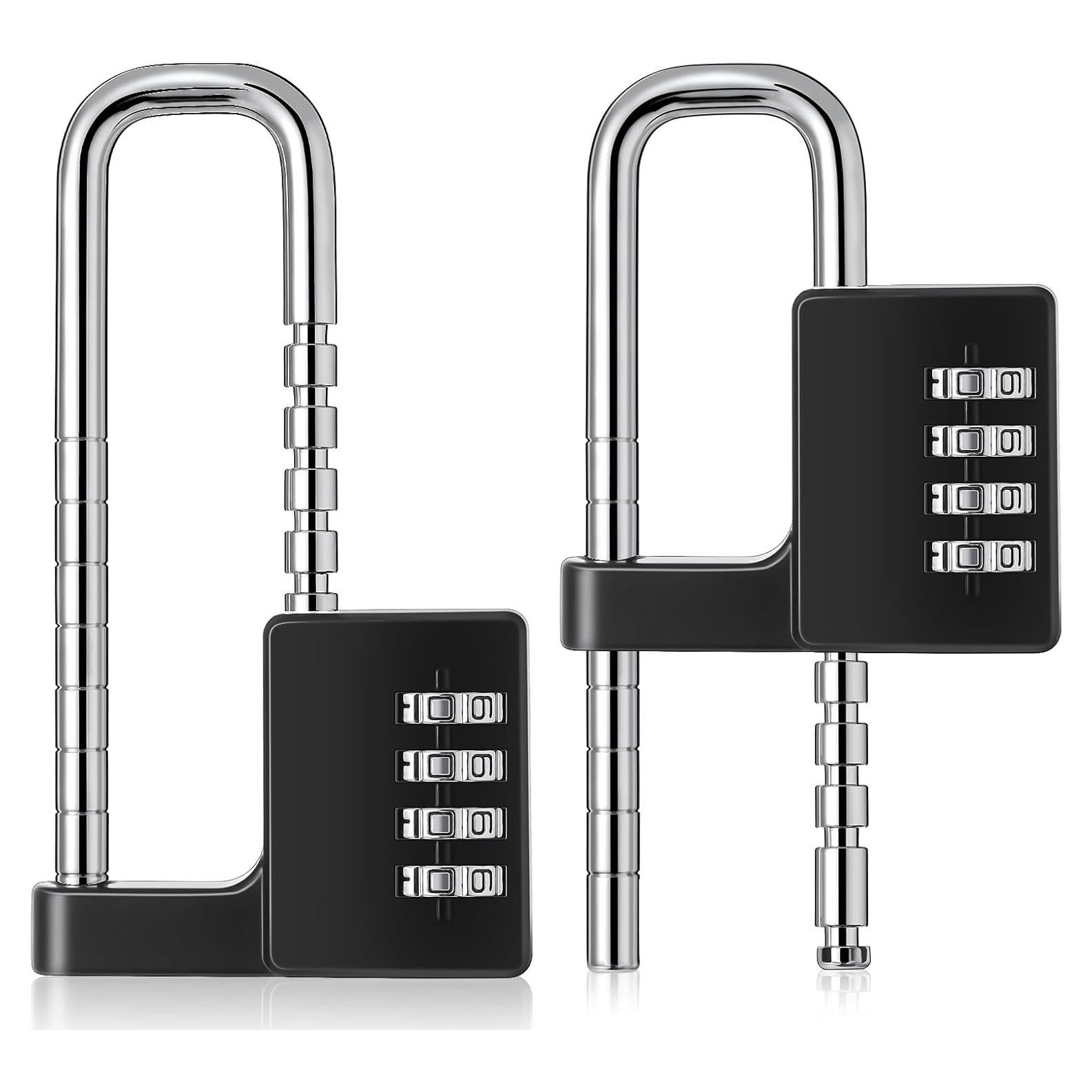 Cerraduras de Gabinete Gisafai 2 Piezas Combinación 4 Dígitos