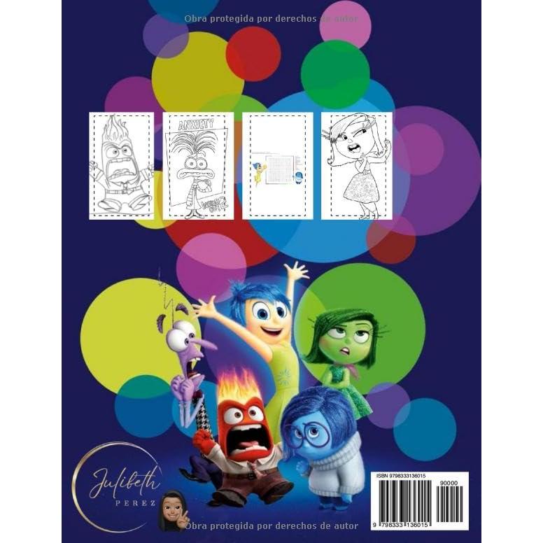 Libro para colorear las emociones: Aprendiendo las emociones de acuerdo a el estado de animo (Spanish Edition)