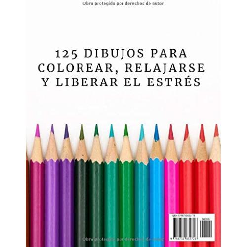 Mandalas: Libro de colorear para adultos mayores | 125 dibujos (Spanish Edition)
