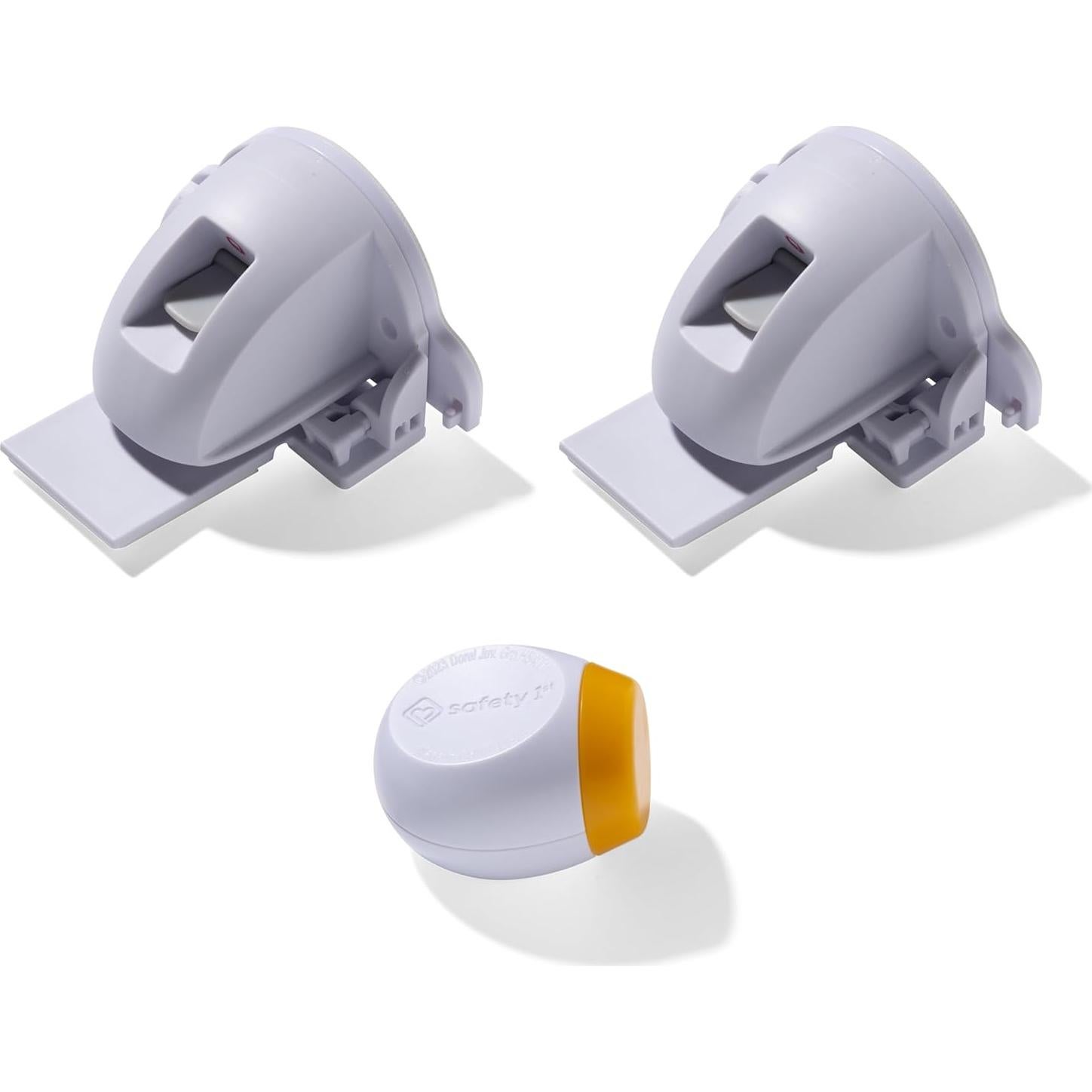 Candados Magnéticos Adhesivos Safety 1st - 2 Unidades + Llave