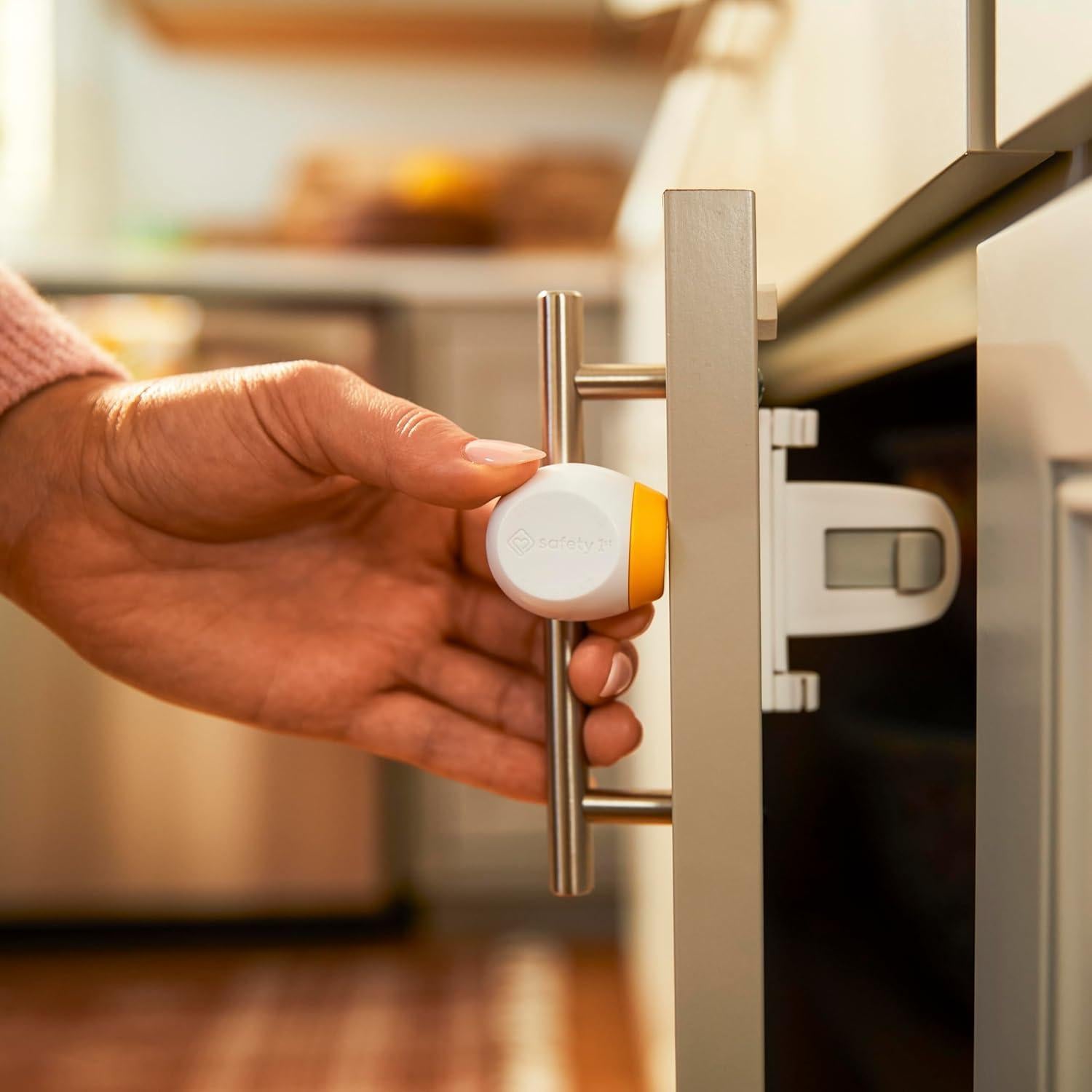 Candados Magnéticos Adhesivos Safety 1st - 2 Unidades + Llave