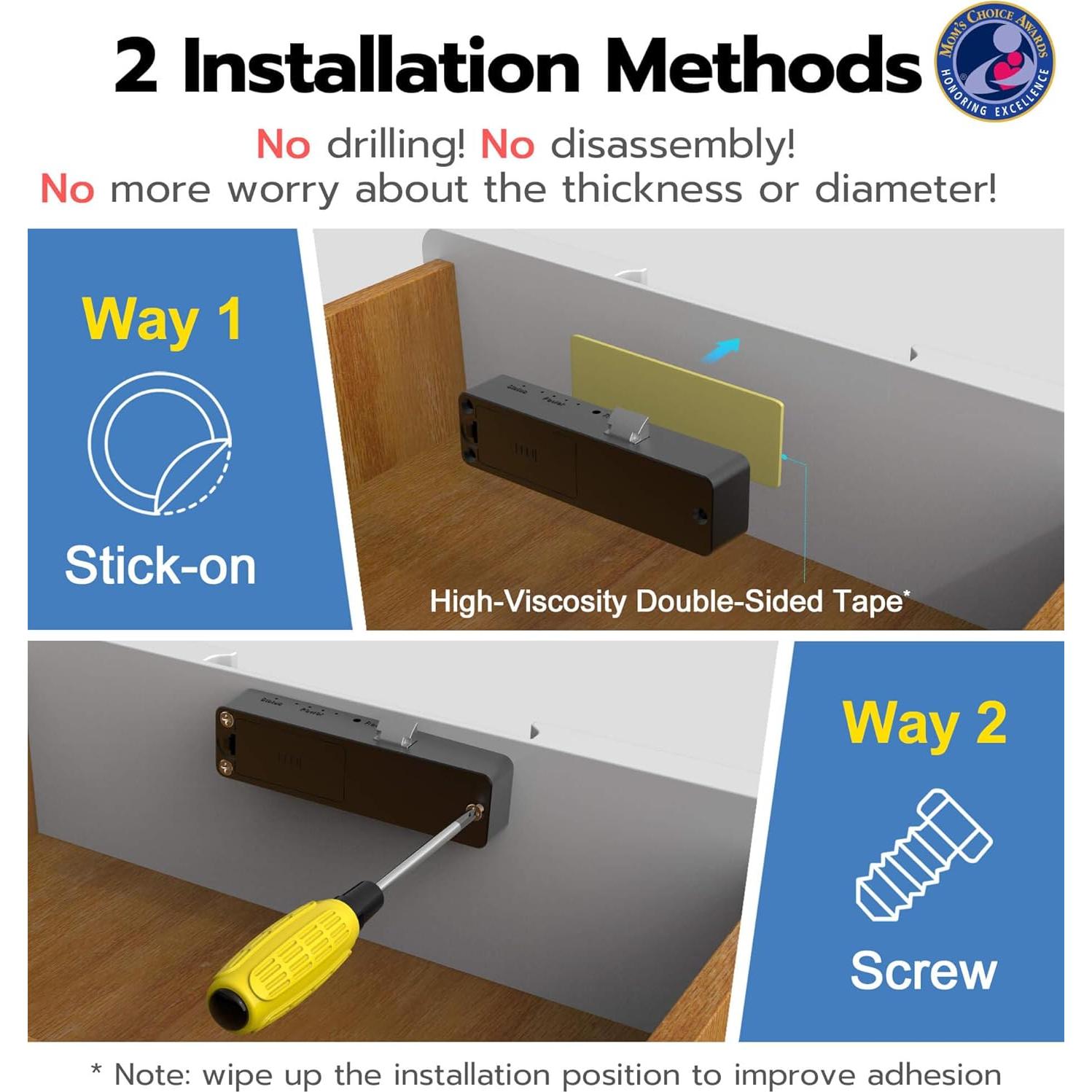 Cerradura Inteligente Bluetooth RFID Anweller HJ-F5BC - Negro