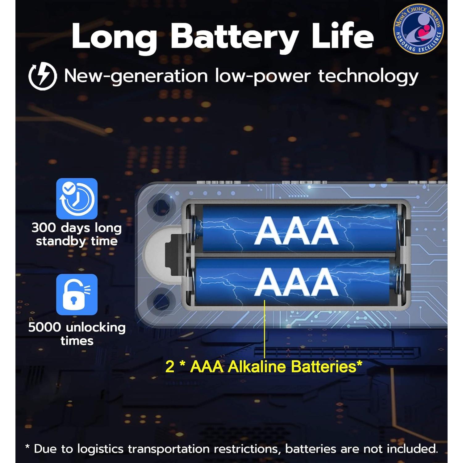 Cerradura Inteligente Bluetooth RFID Anweller HJ-F5BC - Negro