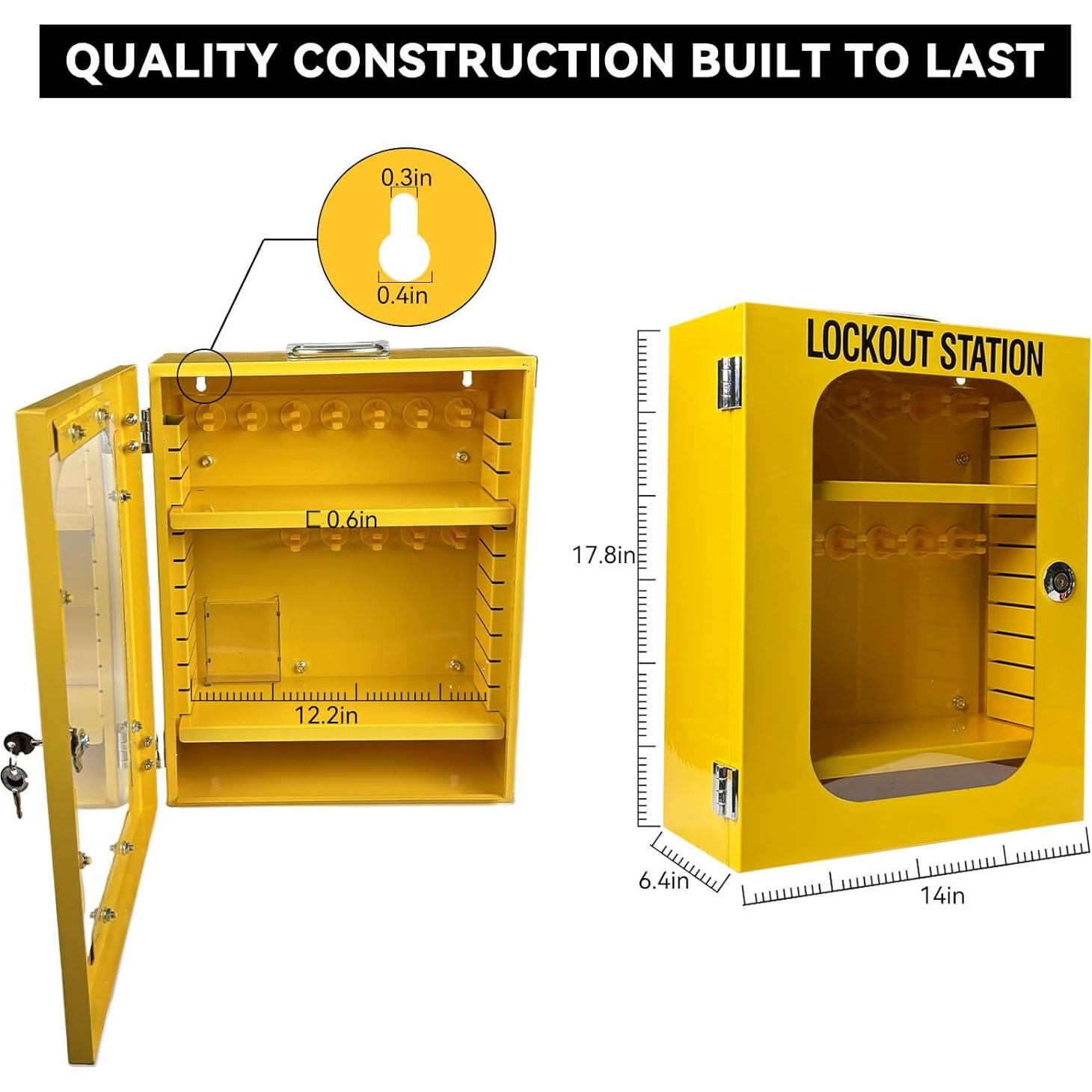 Kit de Bloqueo y Etiquetado BULANGDI 138 Piezas Seguridad Eléctrica
