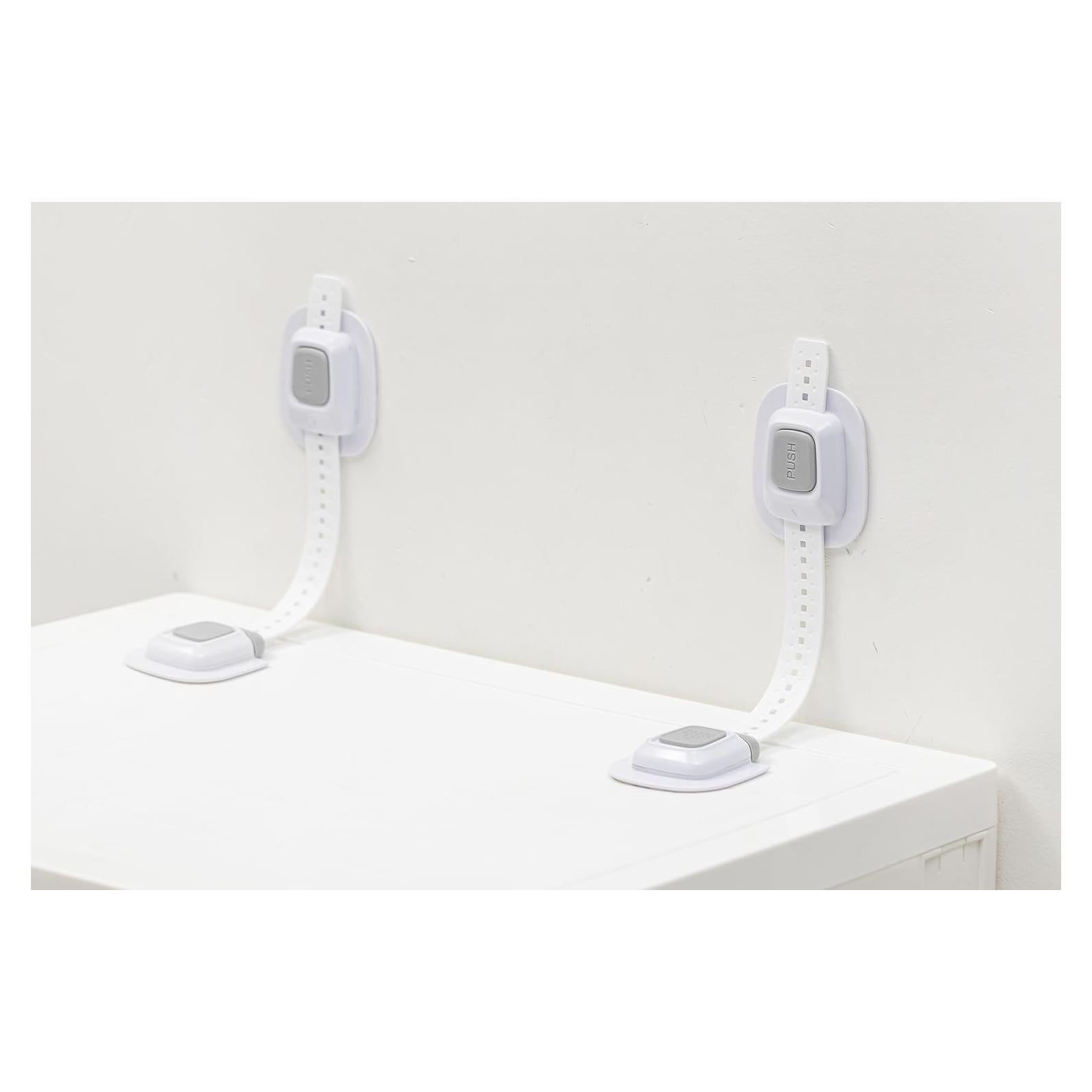 Anclajes de Muebles Antivuelco YEYA 4P Sin Taladro Ajustables