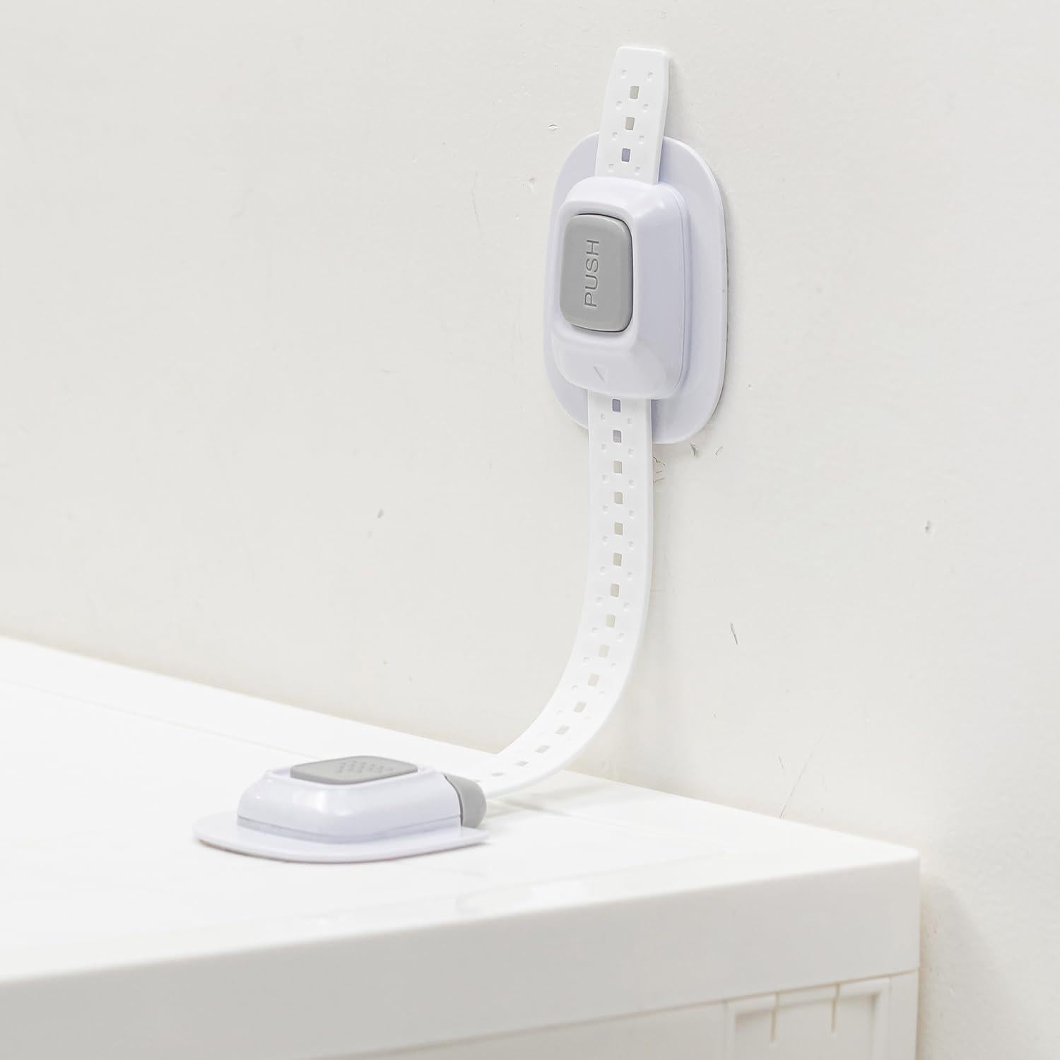 Anclajes de Muebles Antivuelco YEYA 4P Sin Taladro Ajustables