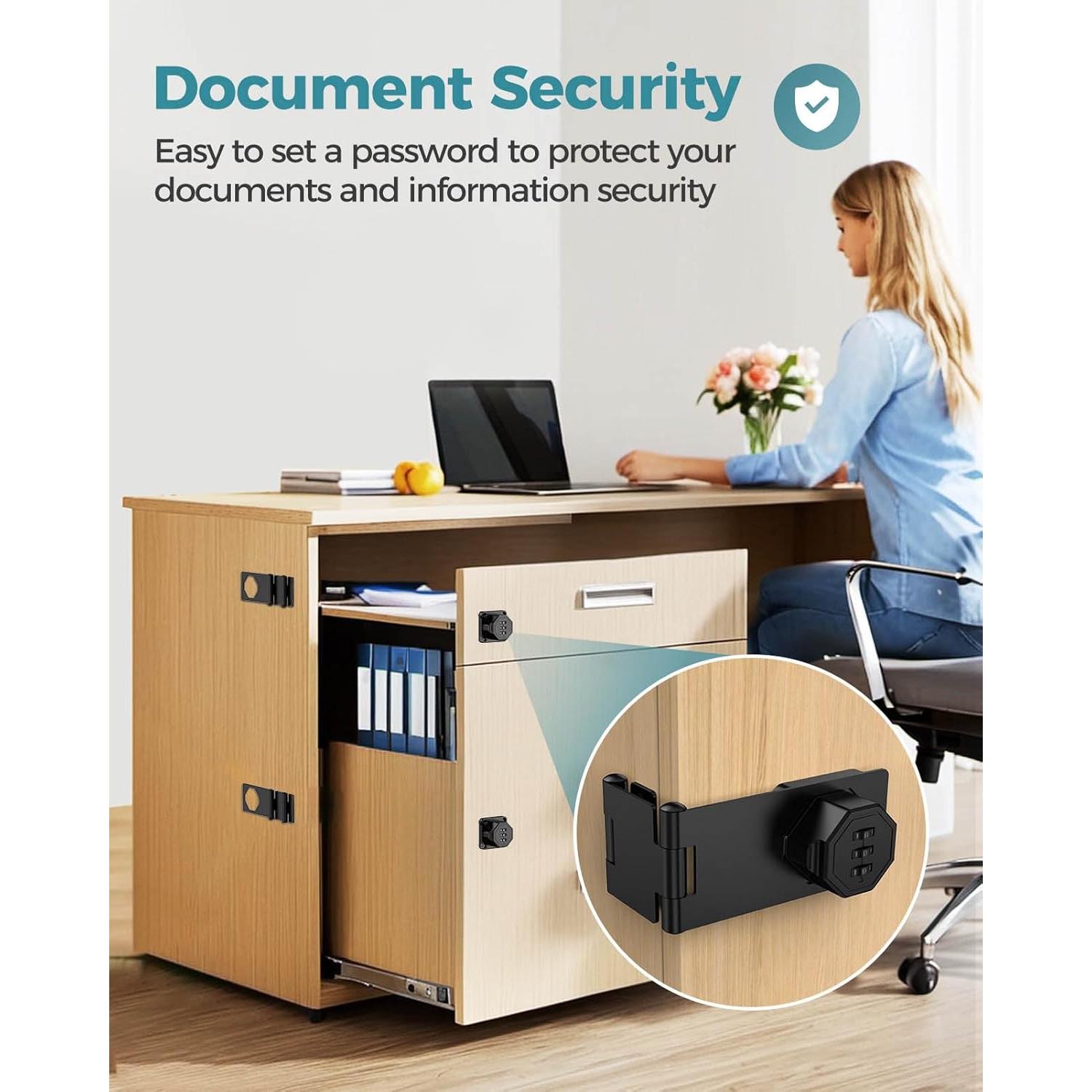 Cerradura de Combinación MeBantoo FY-Code 005 Negra 90°