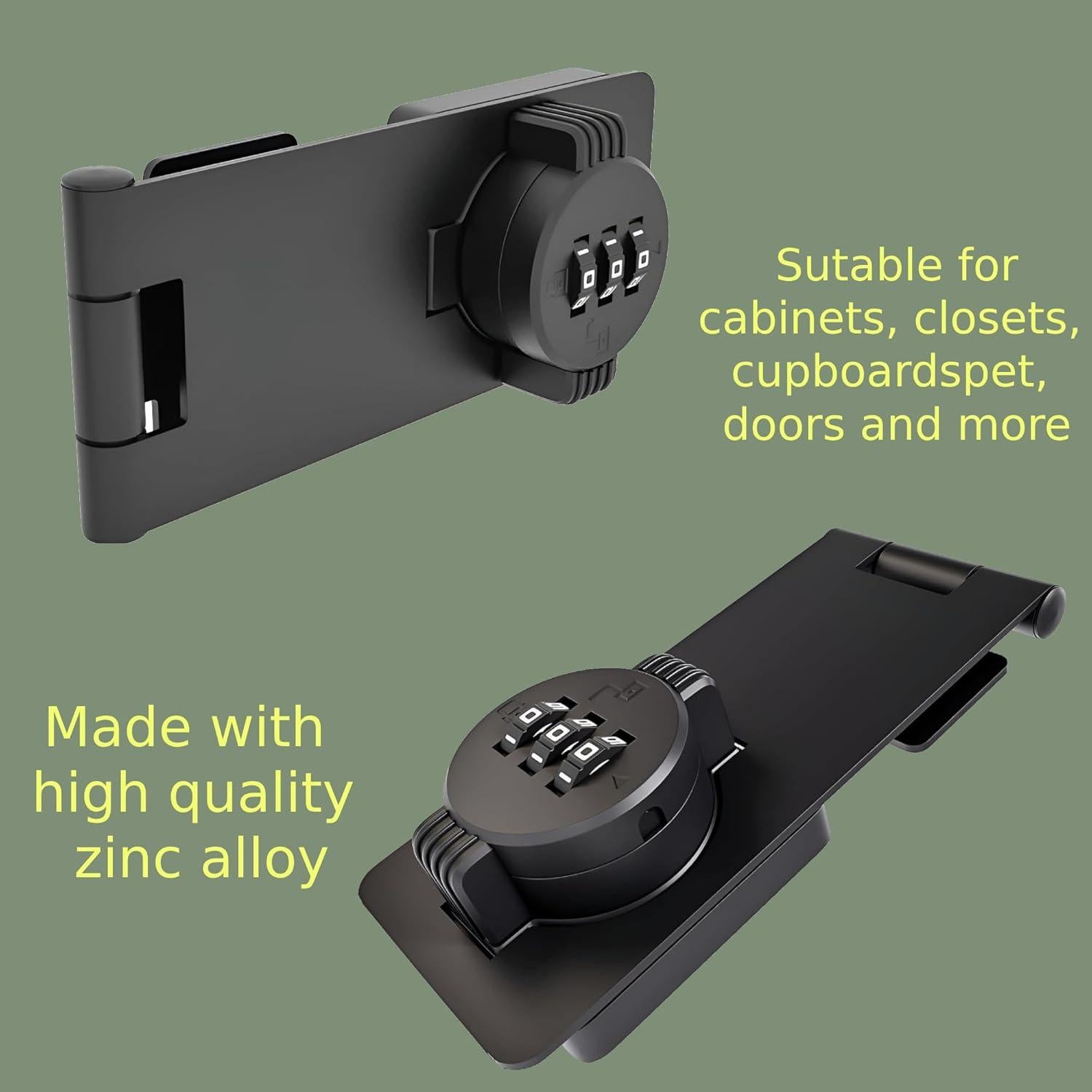 Cerradura de Combinación RETRIN MP10003 3 Dígitos para Puertas