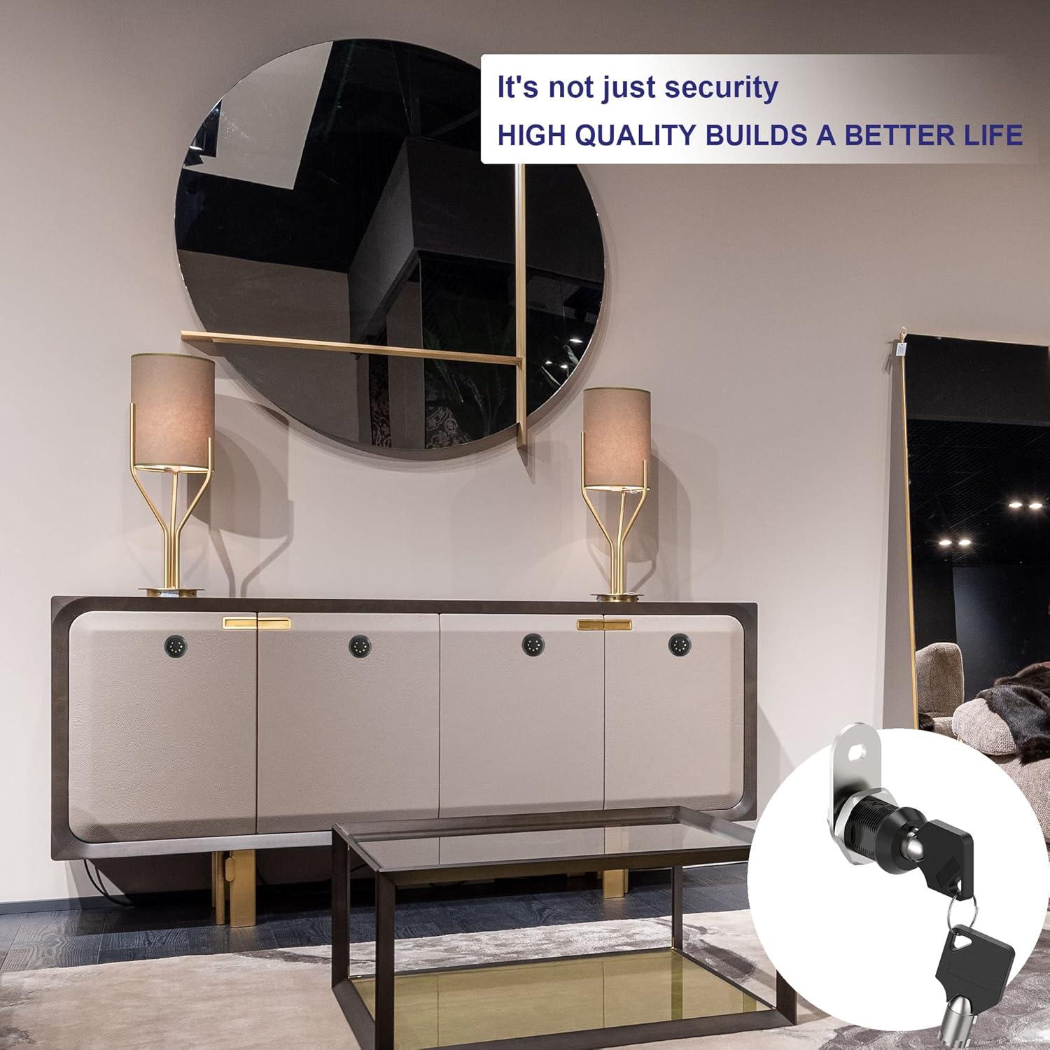 Cerraduras de Almacenamiento para RV Jayseon 5/8" con Llaves