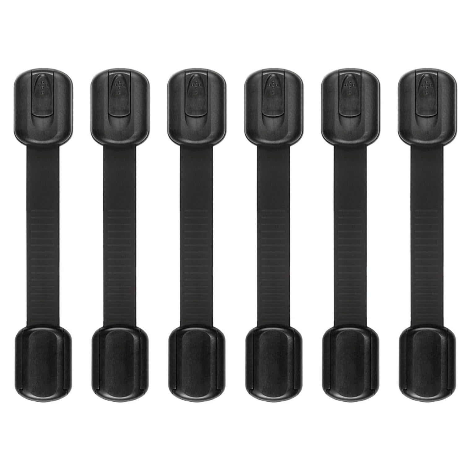 Bloqueos de Seguridad para Niños 3M - Paquete de 6 - Negro