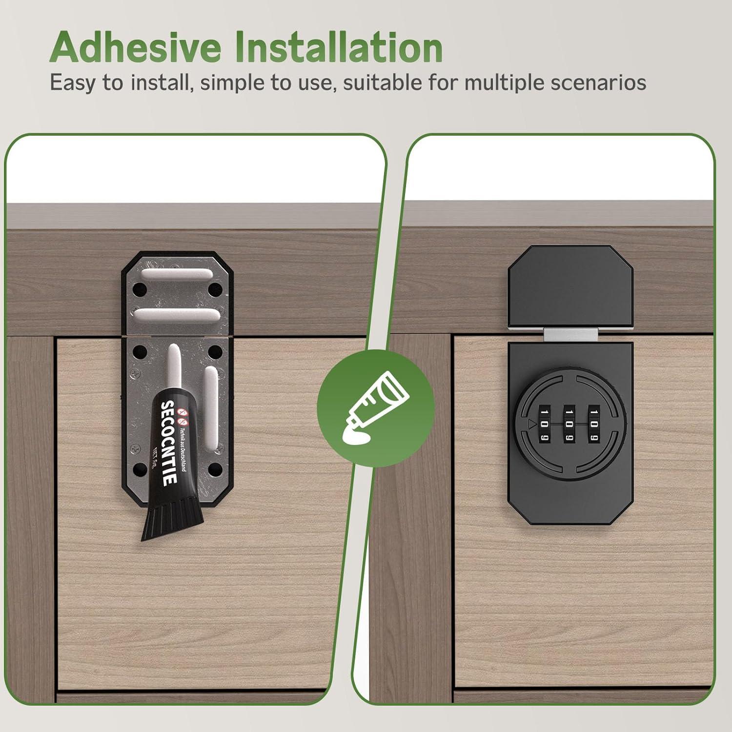 Cerradura de Combinación MeBantoo FY-Code Lock 003 Negra