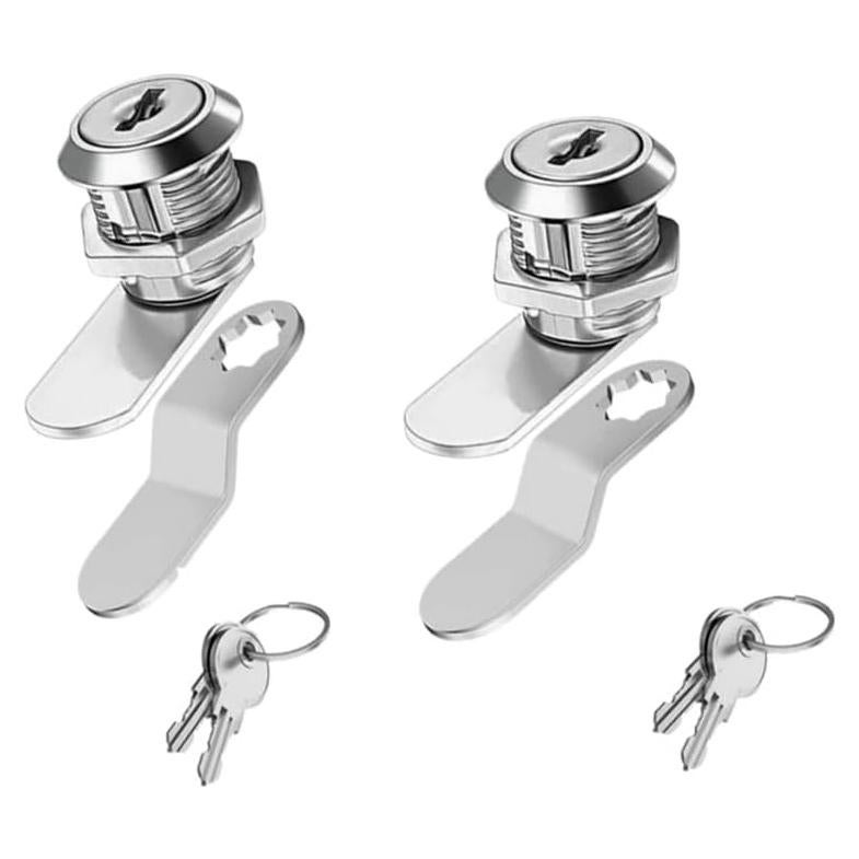 Cerraduras de Cámara Lhazemu para Gabinete con Llave Igualada - 2 Pcs